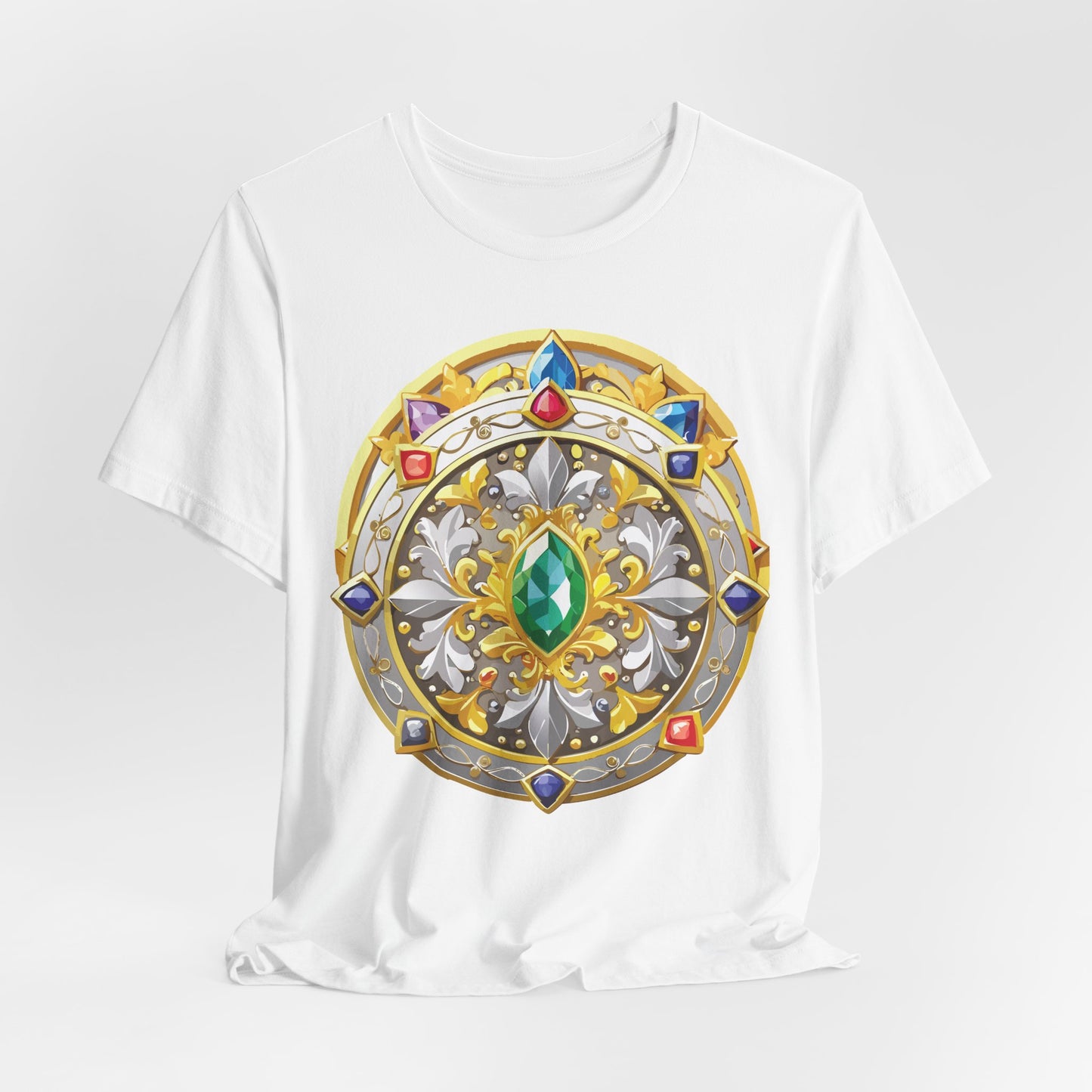 Medallion Shirt, Shirt with Medallion, Tee Shirt with Medal