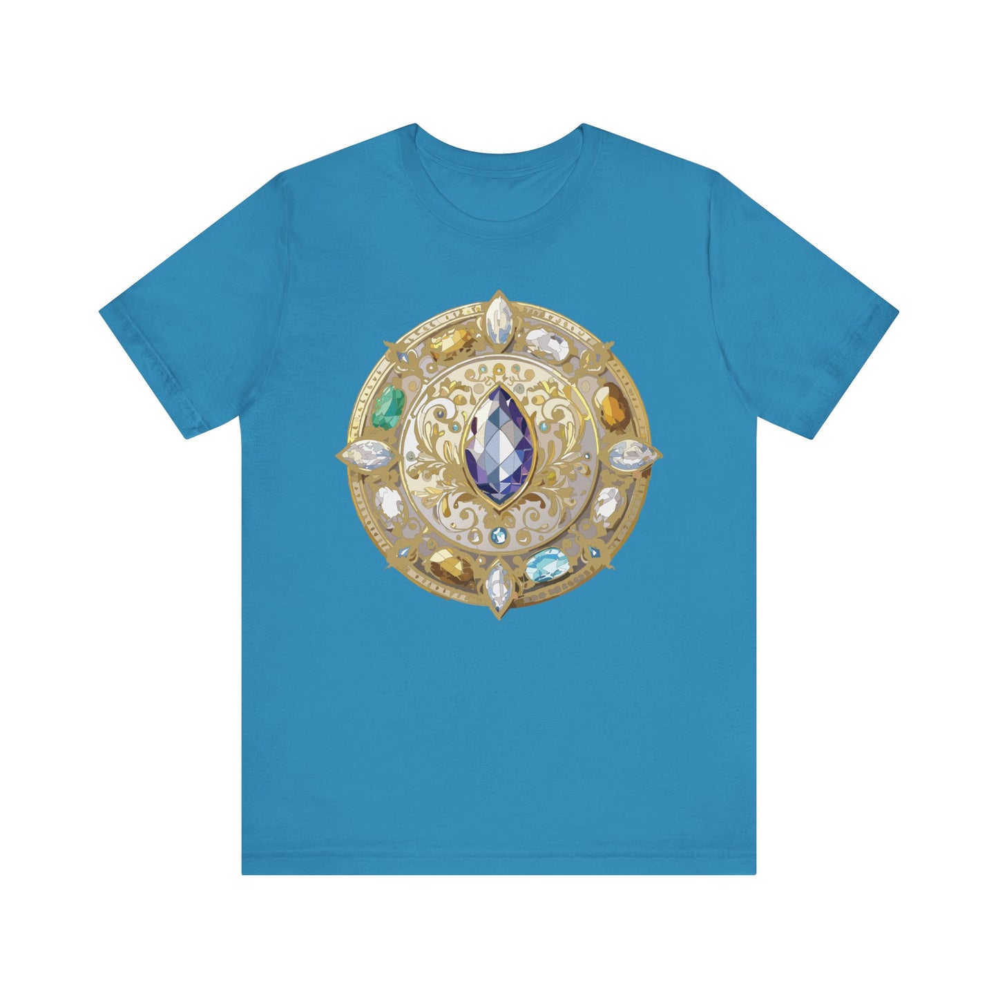 Medallion Shirt, Shirt with Medallion, Tee Shirt with Medal