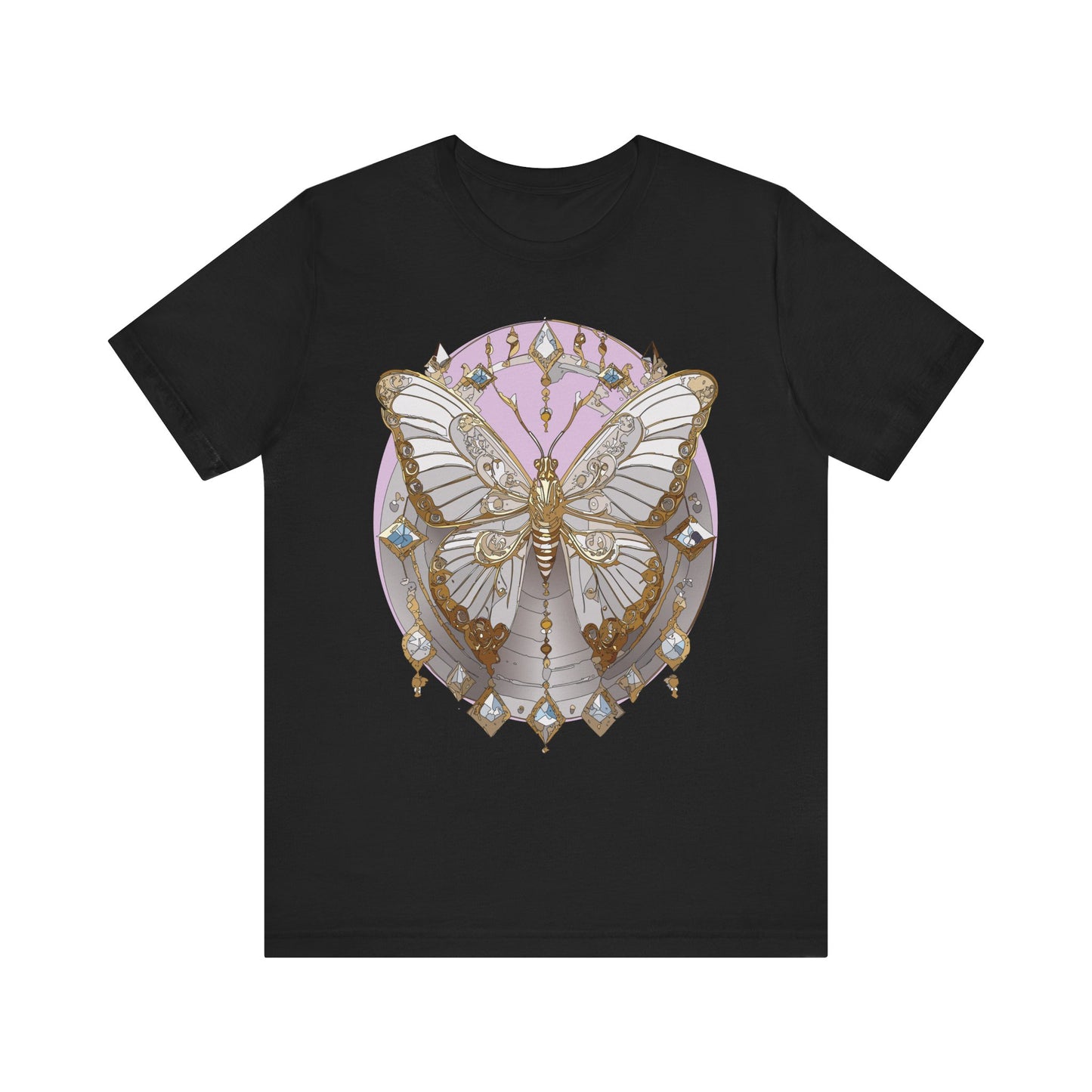 Butterfly Shirt, Shirt with Butterfly, Tee Shirt with Antique Butterfly