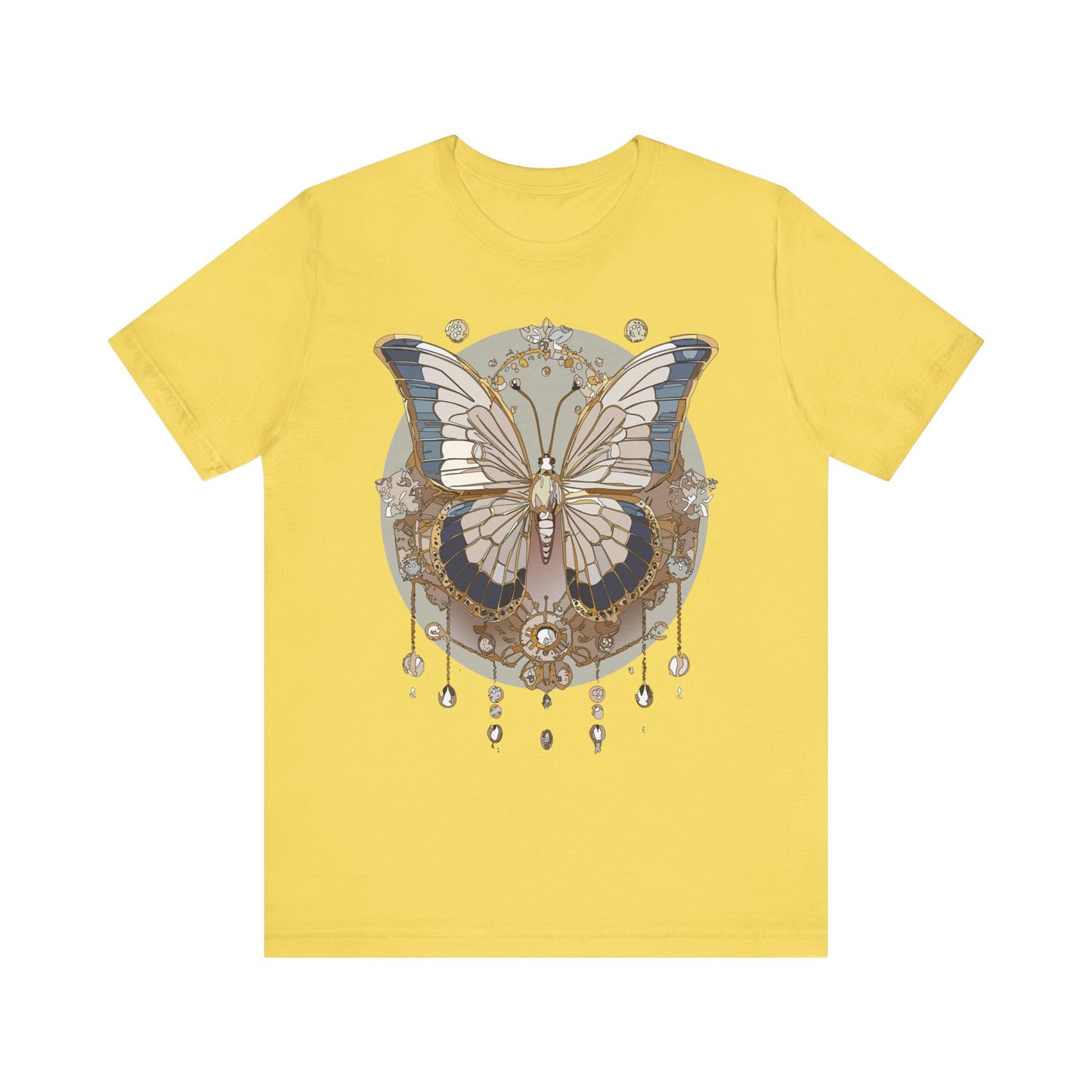 Butterfly Shirt, Shirt with Butterfly, Tee Shirt with Antique Butterfly