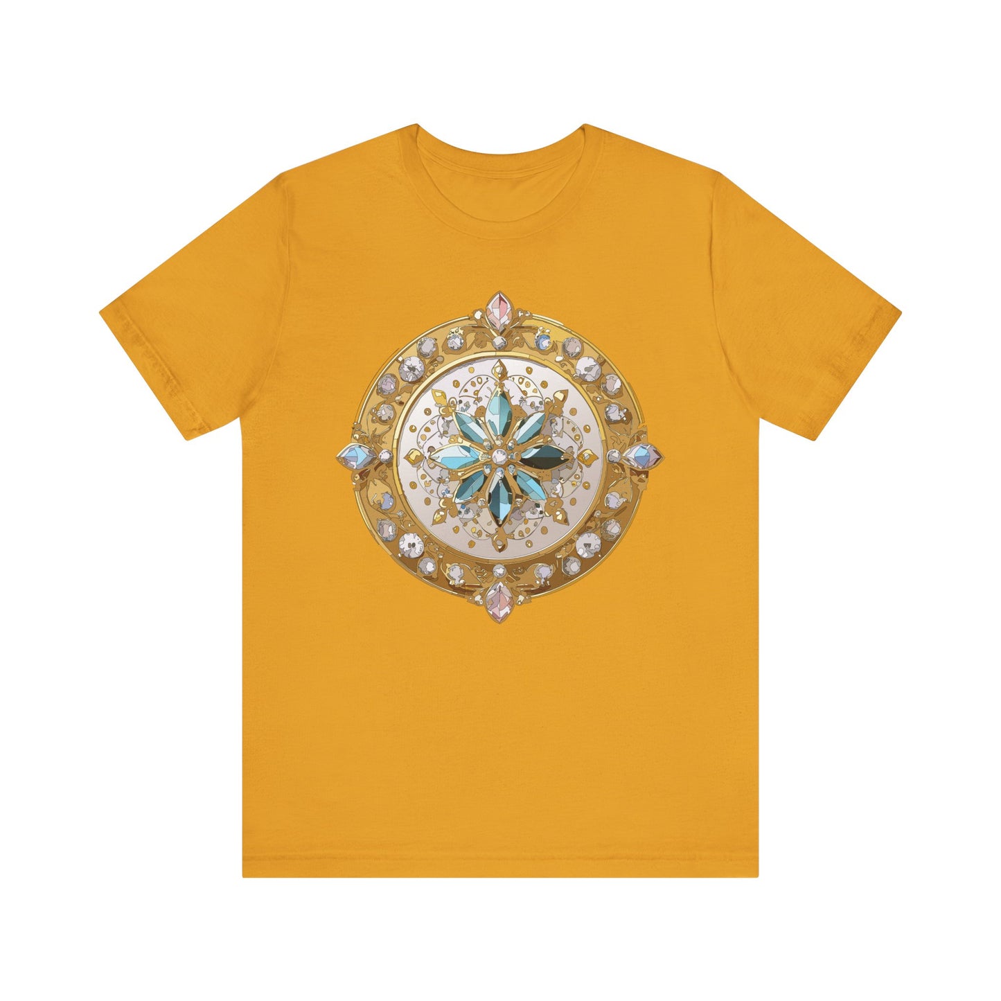 Medallion Shirt, Shirt with Medallion, Tee Shirt with Medal