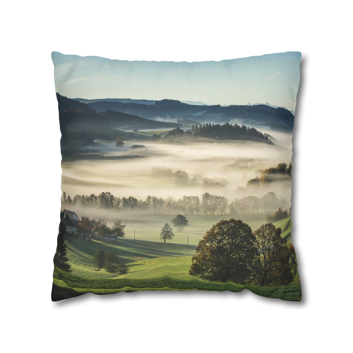 Landscape Pillow Cover