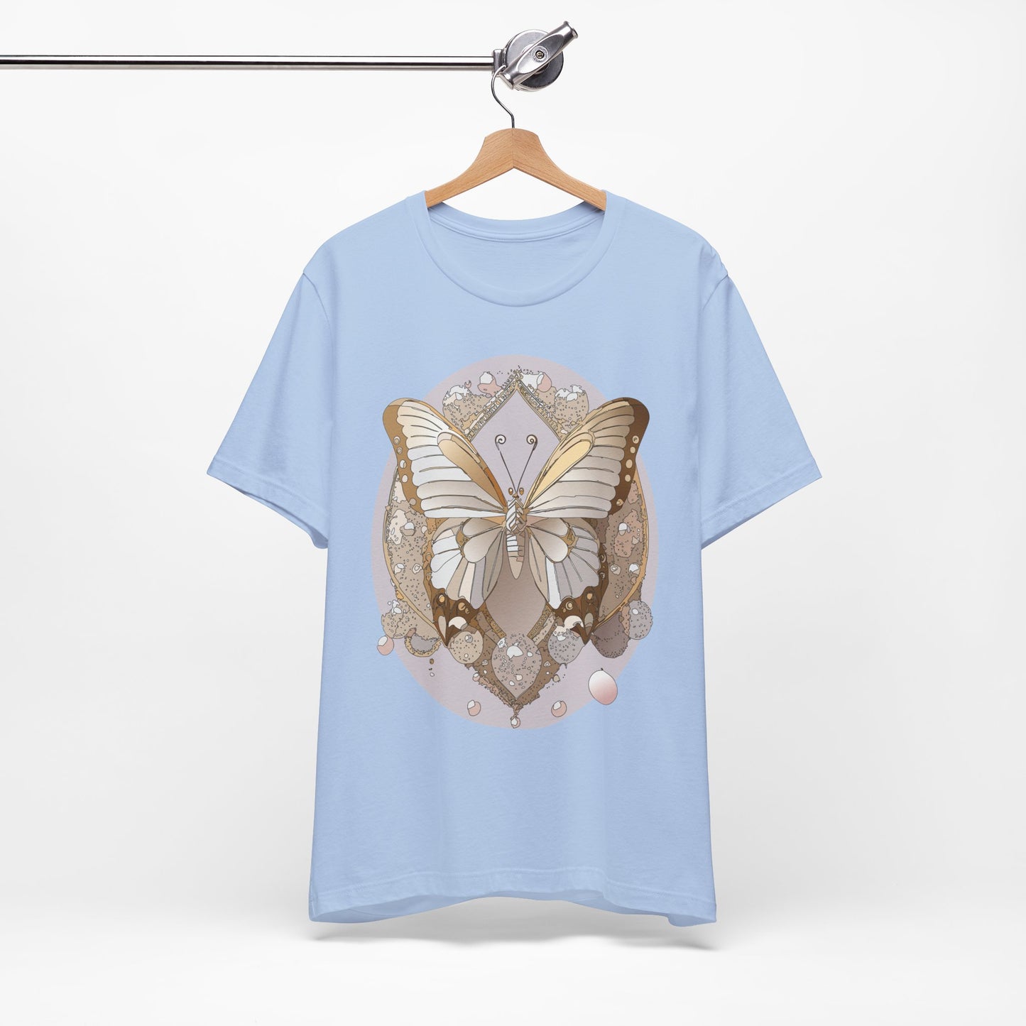 Butterfly Shirt, Shirt with Butterfly, Tee Shirt with Antique Butterfly