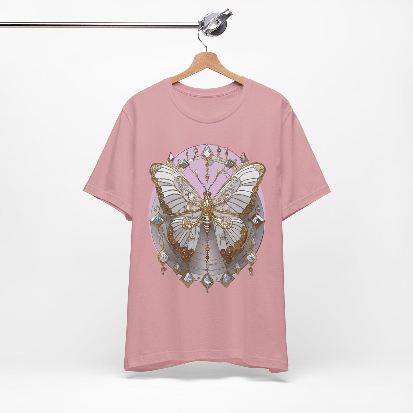 Butterfly Shirt, Shirt with Butterfly, Tee Shirt with Antique Butterfly