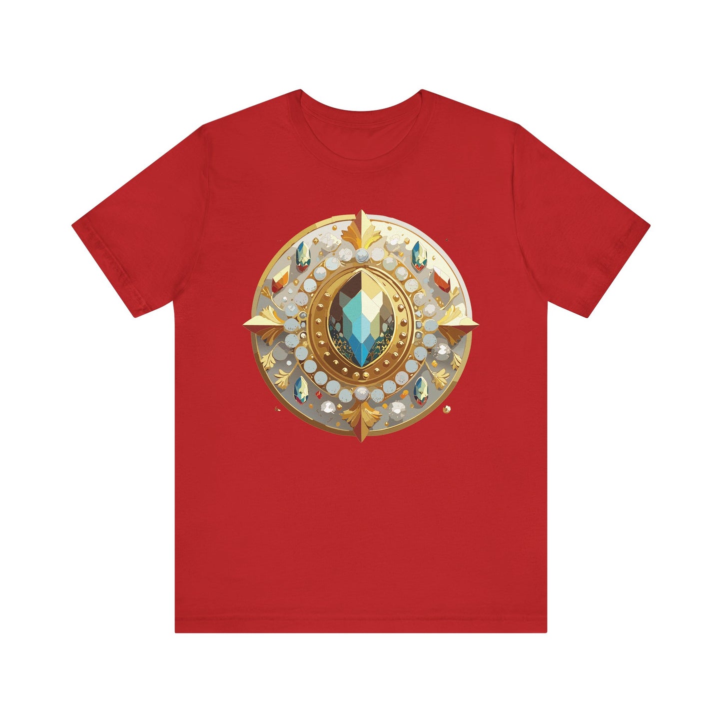 Medallion Shirt, Shirt with Medallion, Tee Shirt with Medal