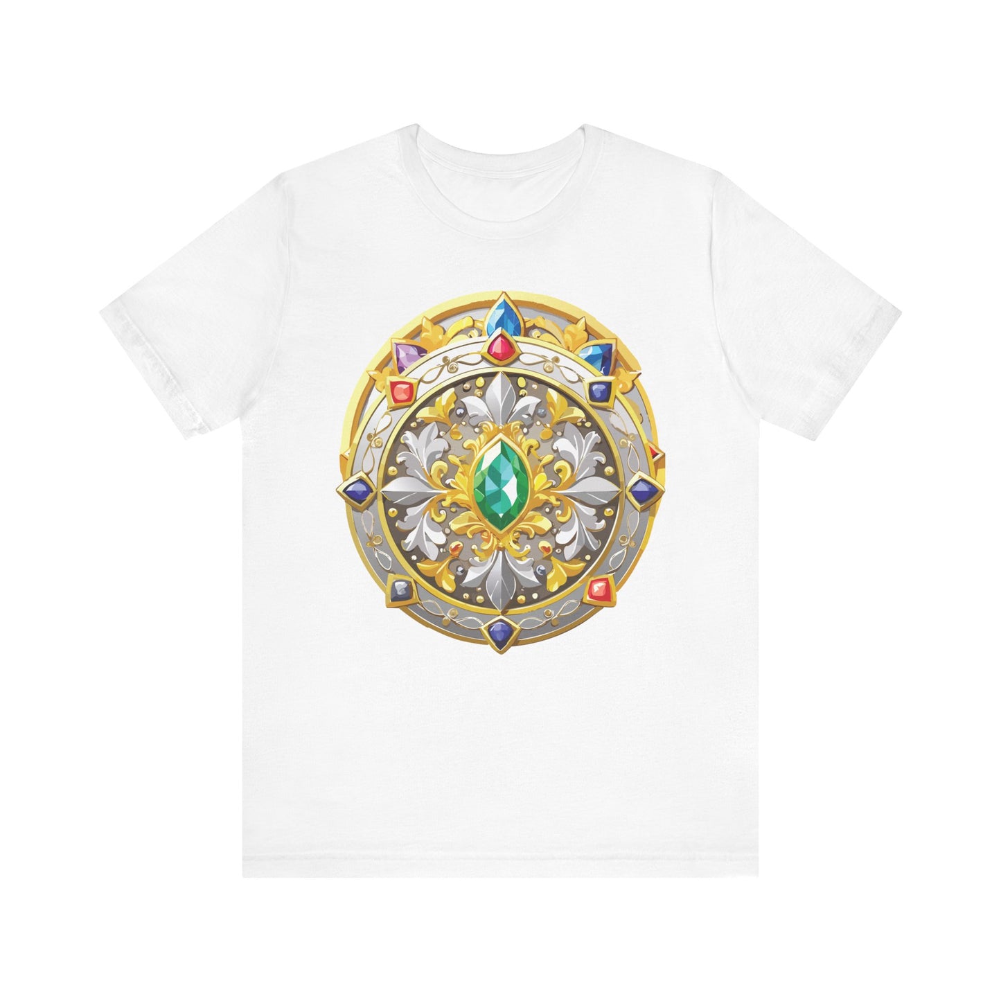 Medallion Shirt, Shirt with Medallion, Tee Shirt with Medal