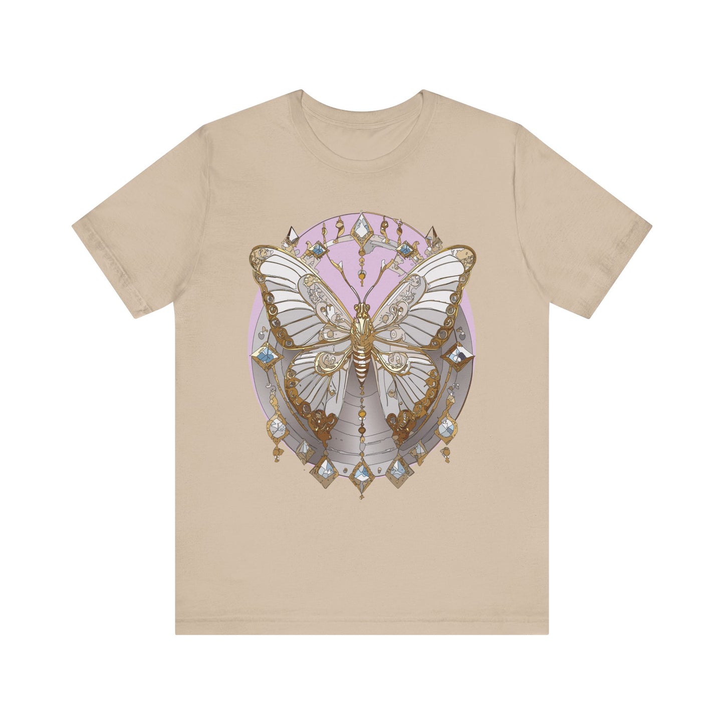 Butterfly Shirt, Shirt with Butterfly, Tee Shirt with Antique Butterfly