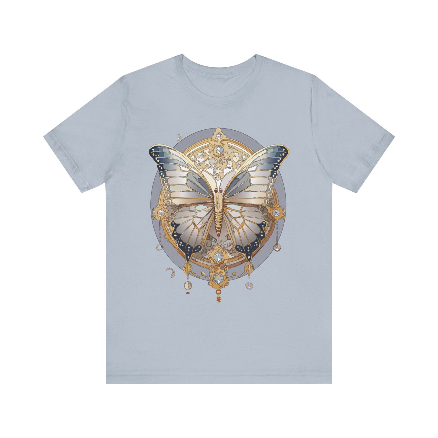 Butterfly Shirt, Shirt with Butterfly, Tee Shirt with Antique Butterfly