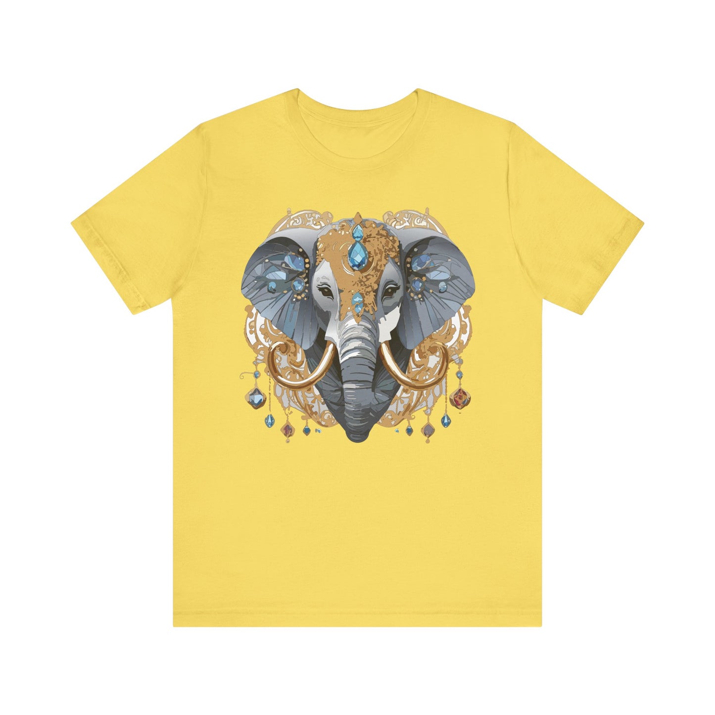 Animal Shirt, Shirt with Animal, Tee Shirt with Gold Animal Medal, Shirt with Antique Animal Medallion