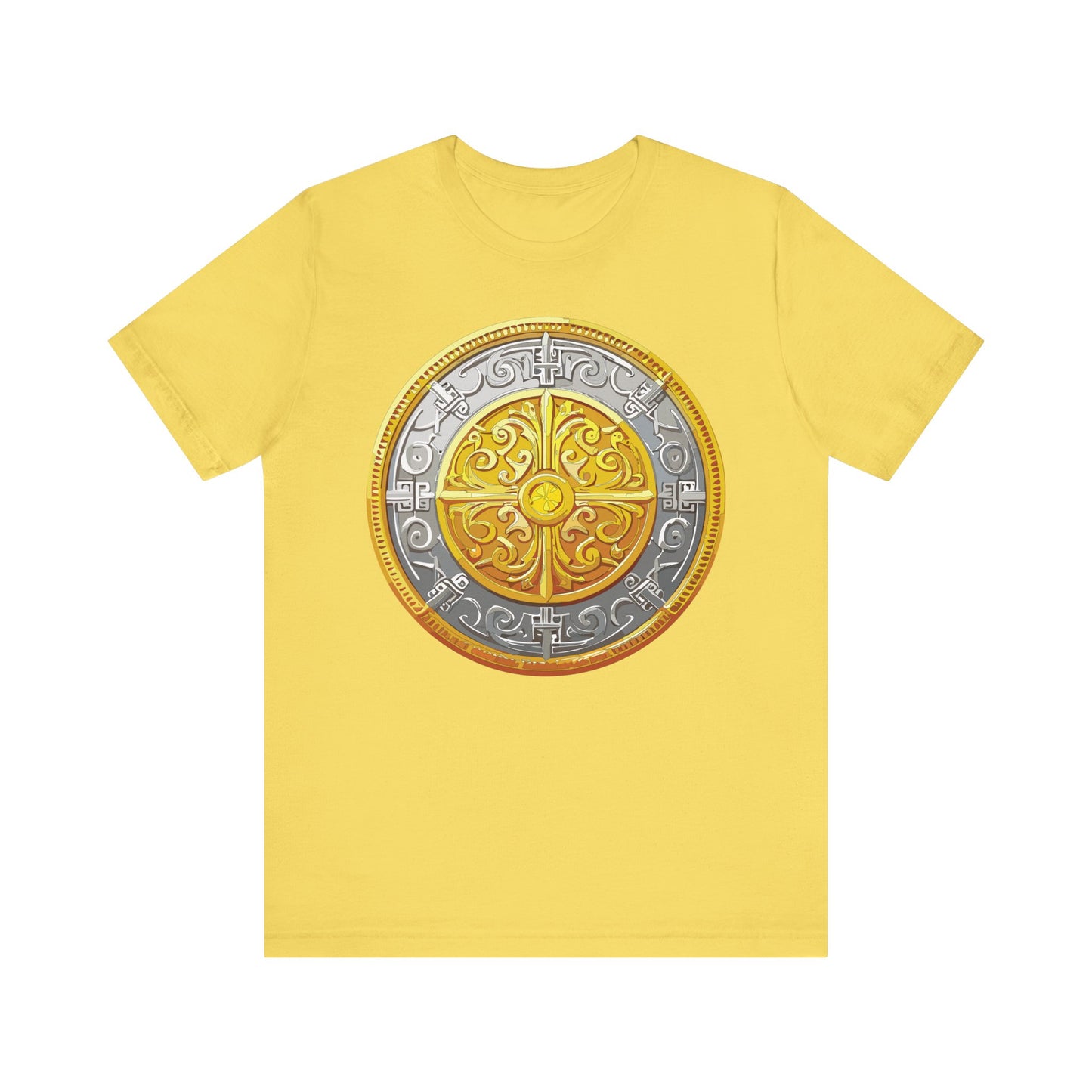 Coin Shirt, Shirt with Coin, Tee Shirt with Gold Coin, Shirt with Antique Coin
