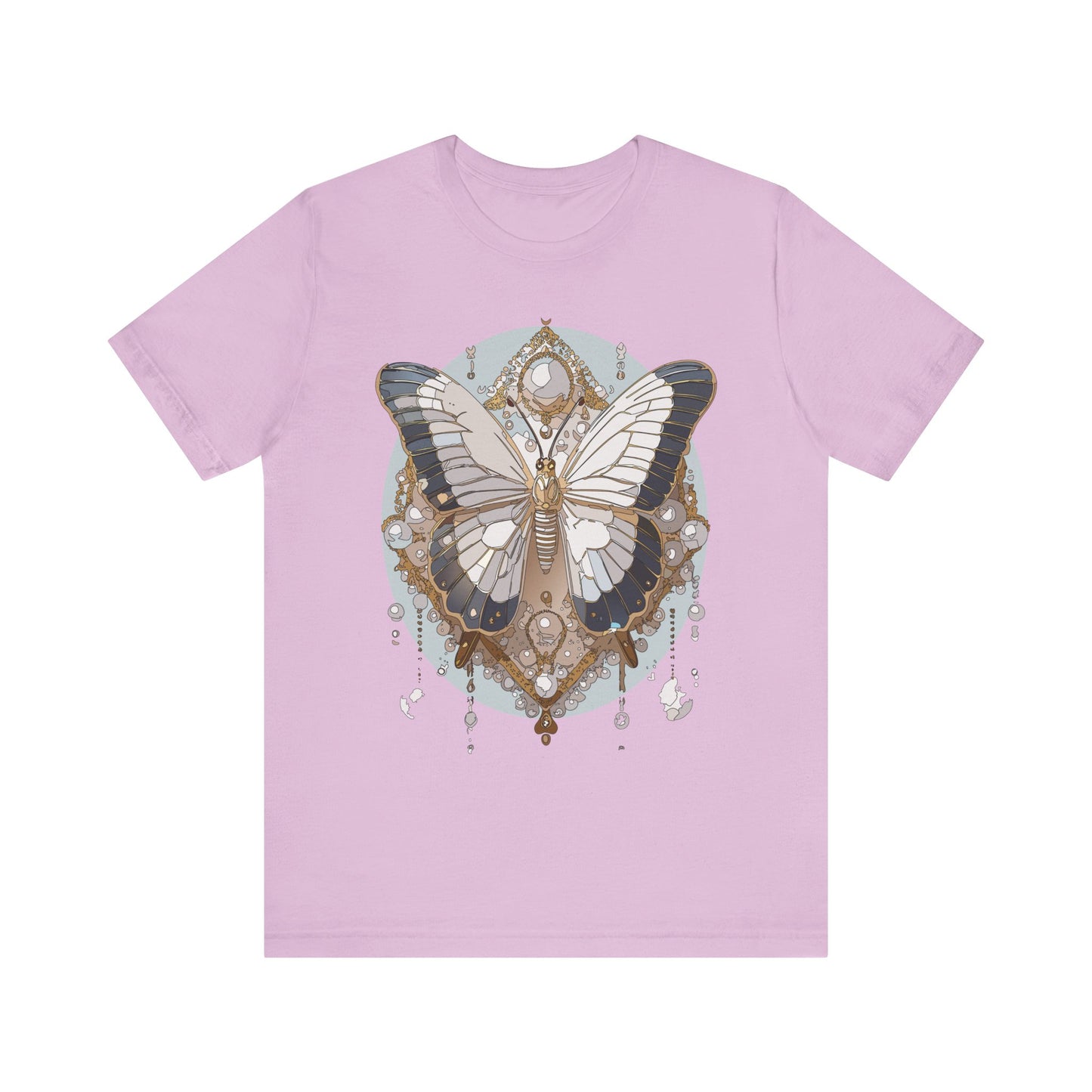 Butterfly Shirt, Shirt with Butterfly, Tee Shirt with Antique Butterfly