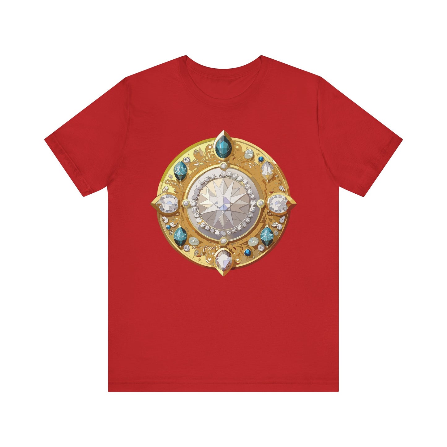 Medallion Shirt, Shirt with Medallion, Tee Shirt with Medal