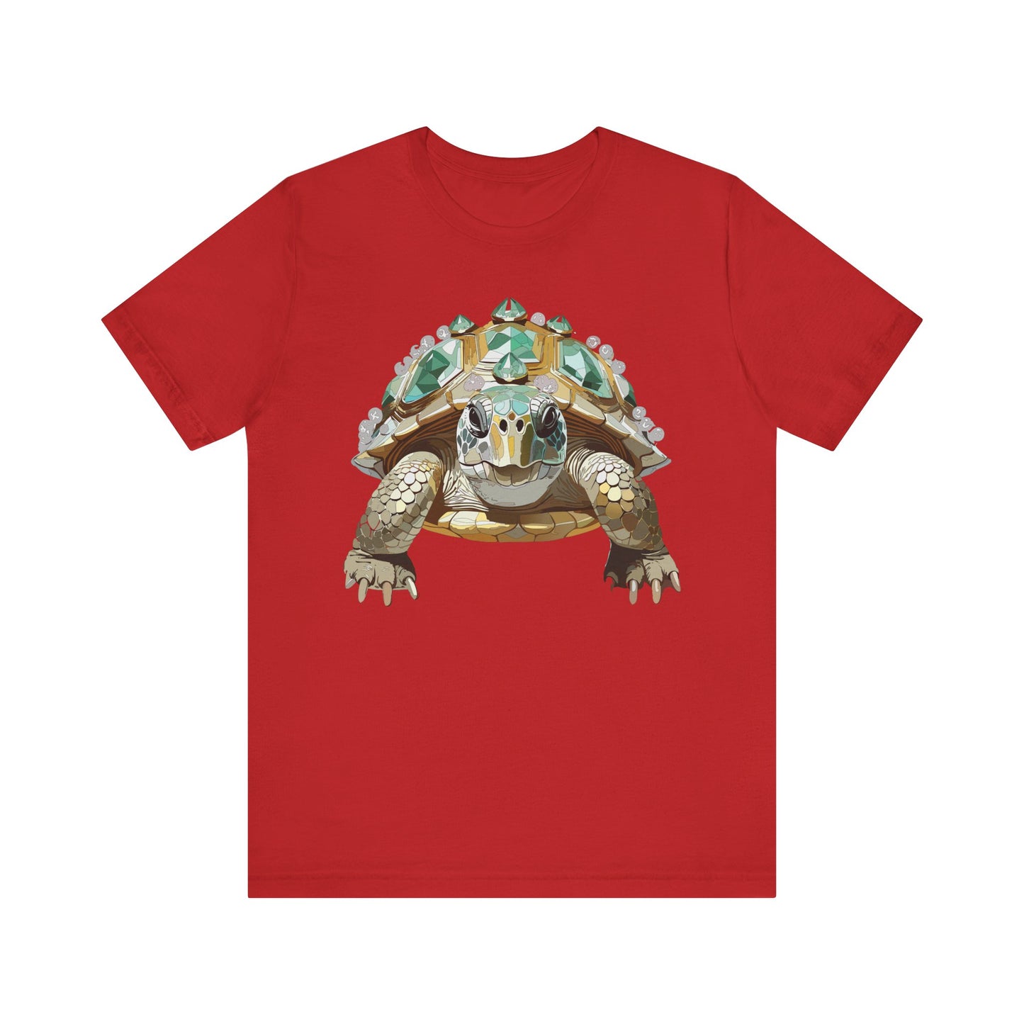 Animal Shirt, Shirt with Animal, Tee Shirt with Gold Animal Medal, Shirt with Antique Animal Medallion