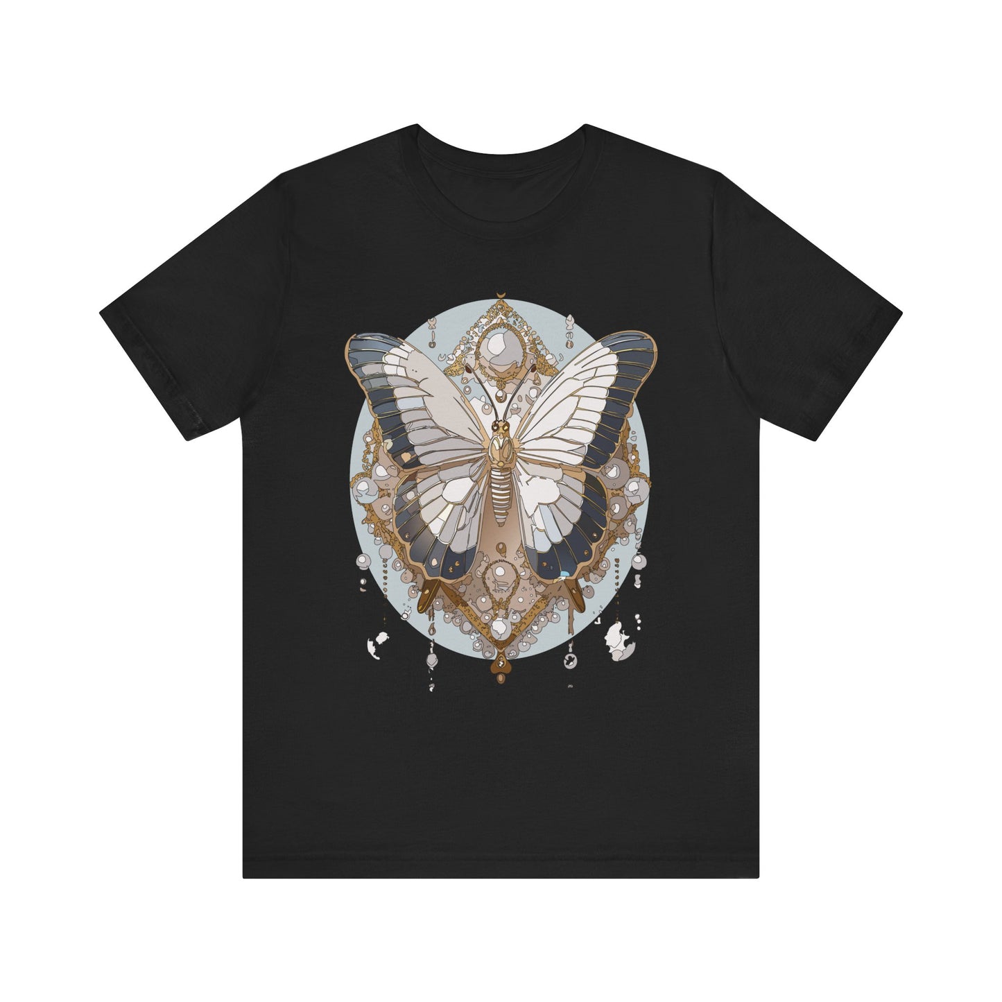 Butterfly Shirt, Shirt with Butterfly, Tee Shirt with Antique Butterfly