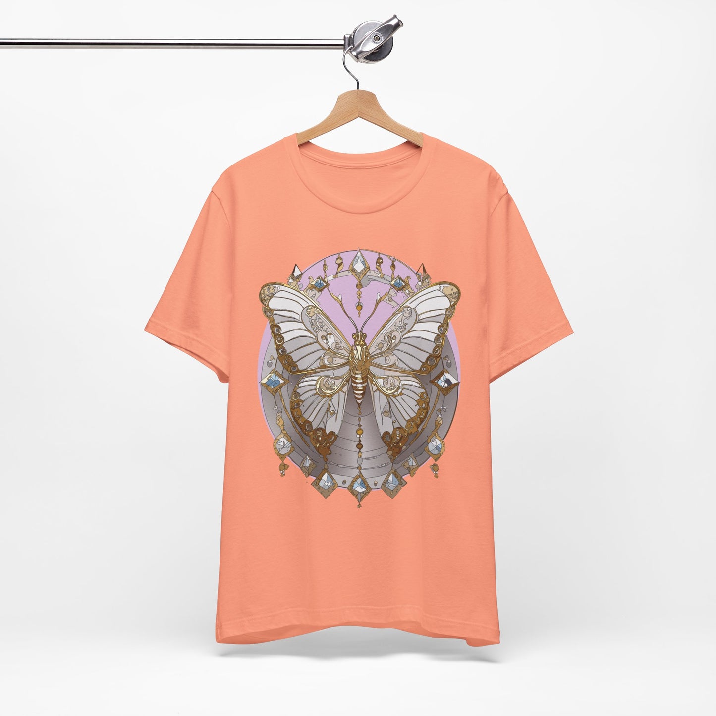 Butterfly Shirt, Shirt with Butterfly, Tee Shirt with Antique Butterfly