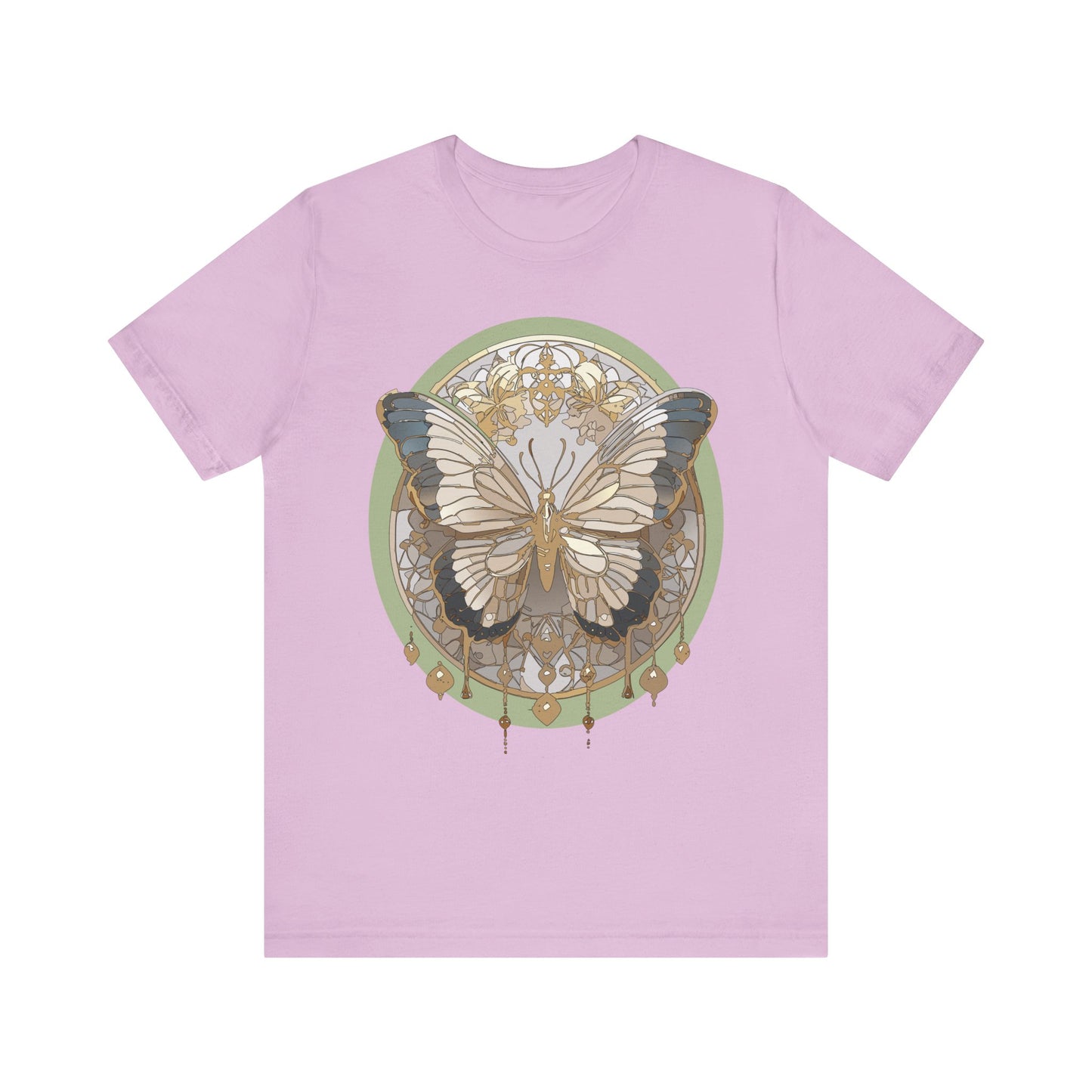 Butterfly Shirt, Shirt with Butterfly, Tee Shirt with Antique Butterfly