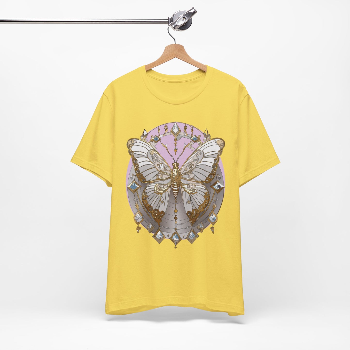 Butterfly Shirt, Shirt with Butterfly, Tee Shirt with Antique Butterfly