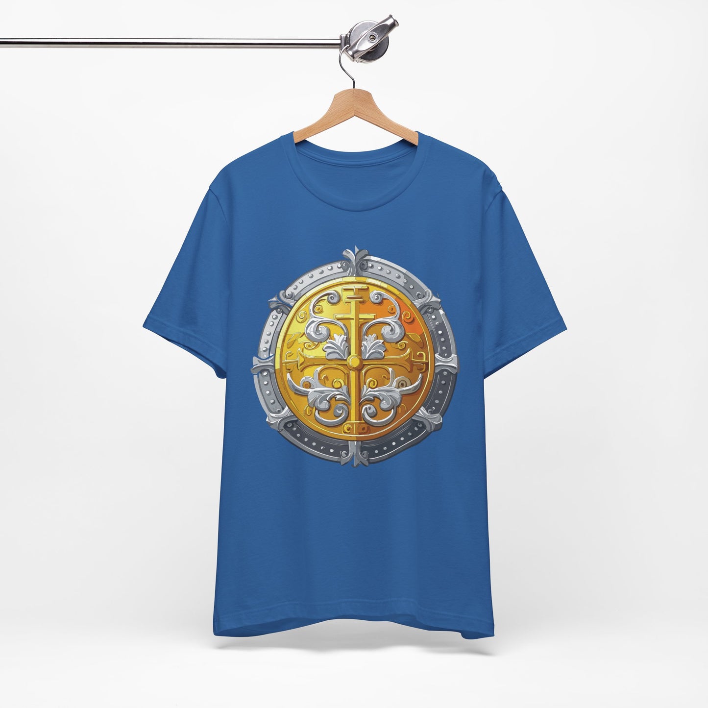 Coin Shirt, Shirt with Coin, Tee Shirt with Gold Coin, Shirt with Antique Coin