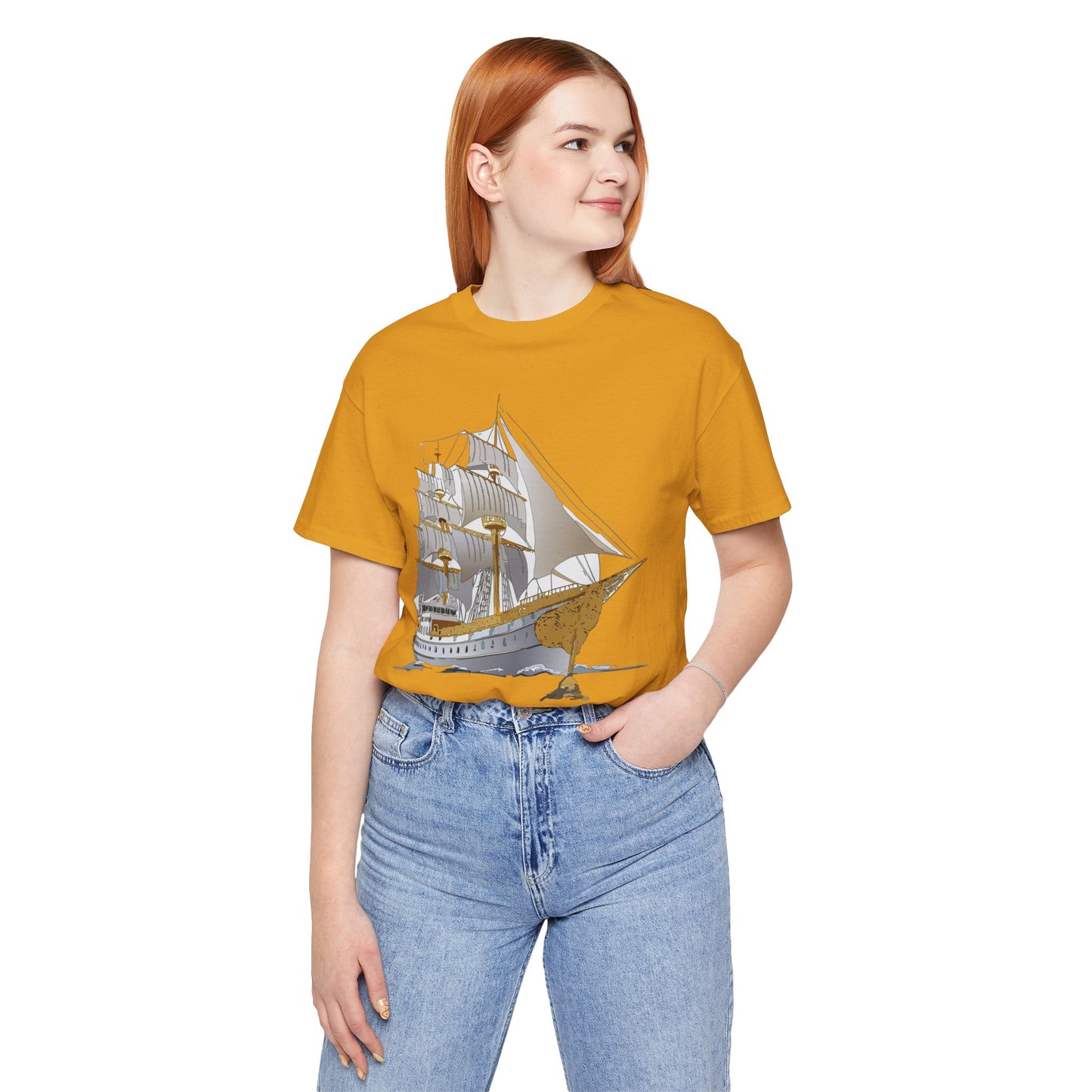 Ship Shirt, Shirt with Ship, Tee shirt with Ship