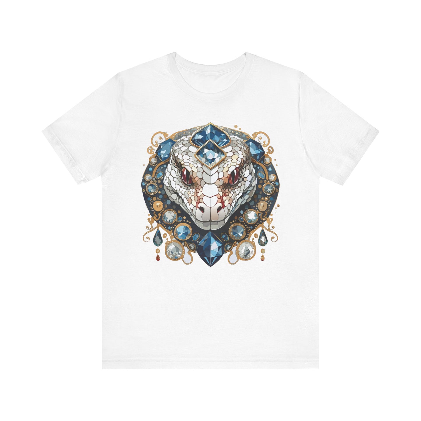 Animal Shirt, Shirt with Animal, Tee Shirt with Gold Animal Medal, Shirt with Antique Animal Medallion