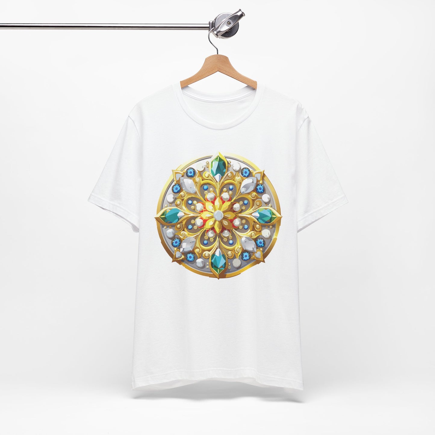 Medallion Shirt, Shirt with Medallion, Tee Shirt with Medal