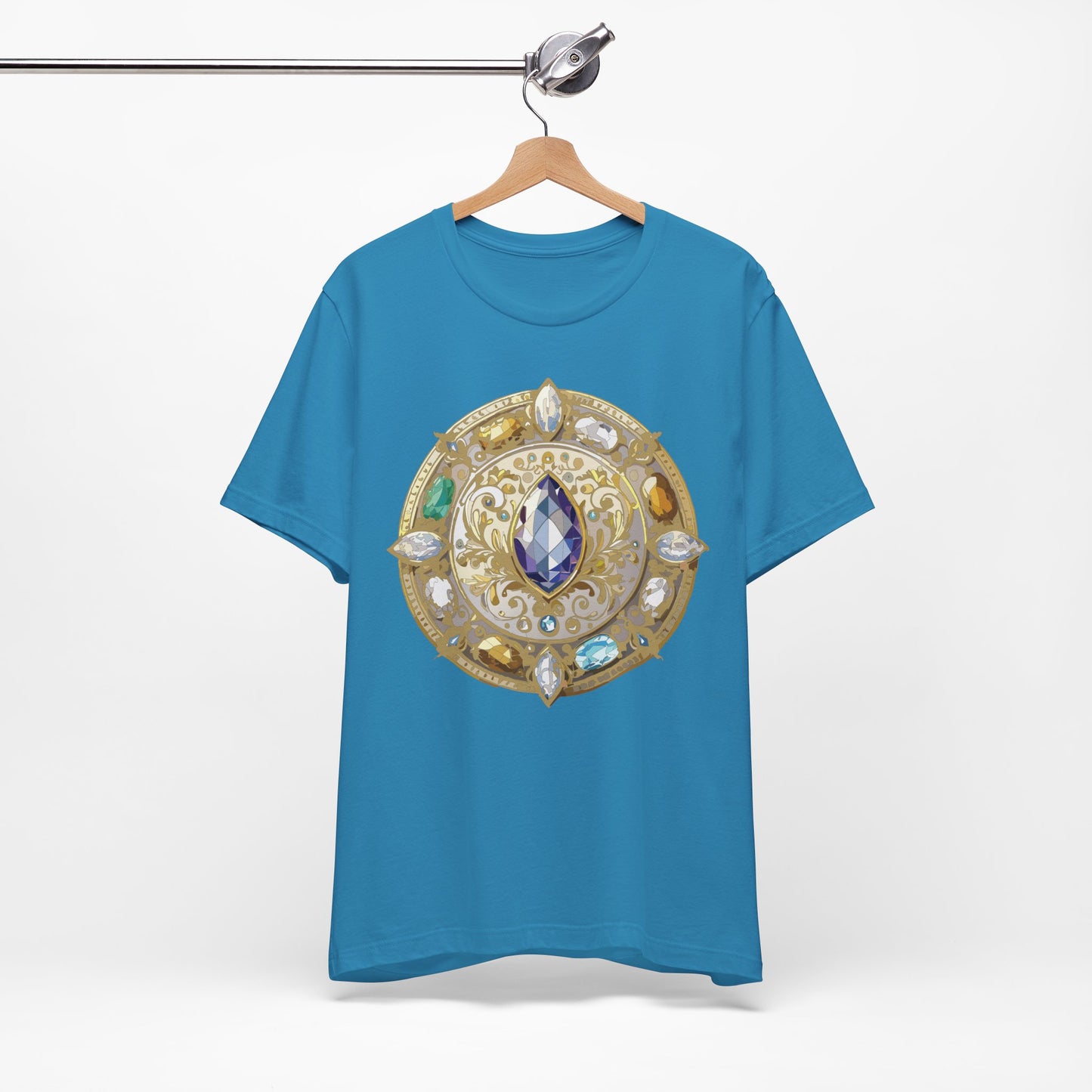 Medallion Shirt, Shirt with Medallion, Tee Shirt with Medal