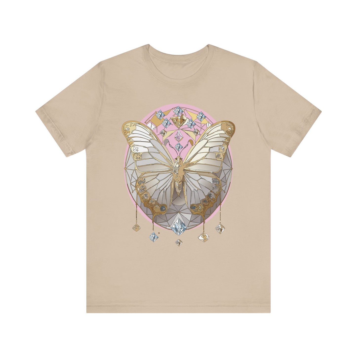 Butterfly Shirt, Shirt with Butterfly, Tee Shirt with Antique Butterfly