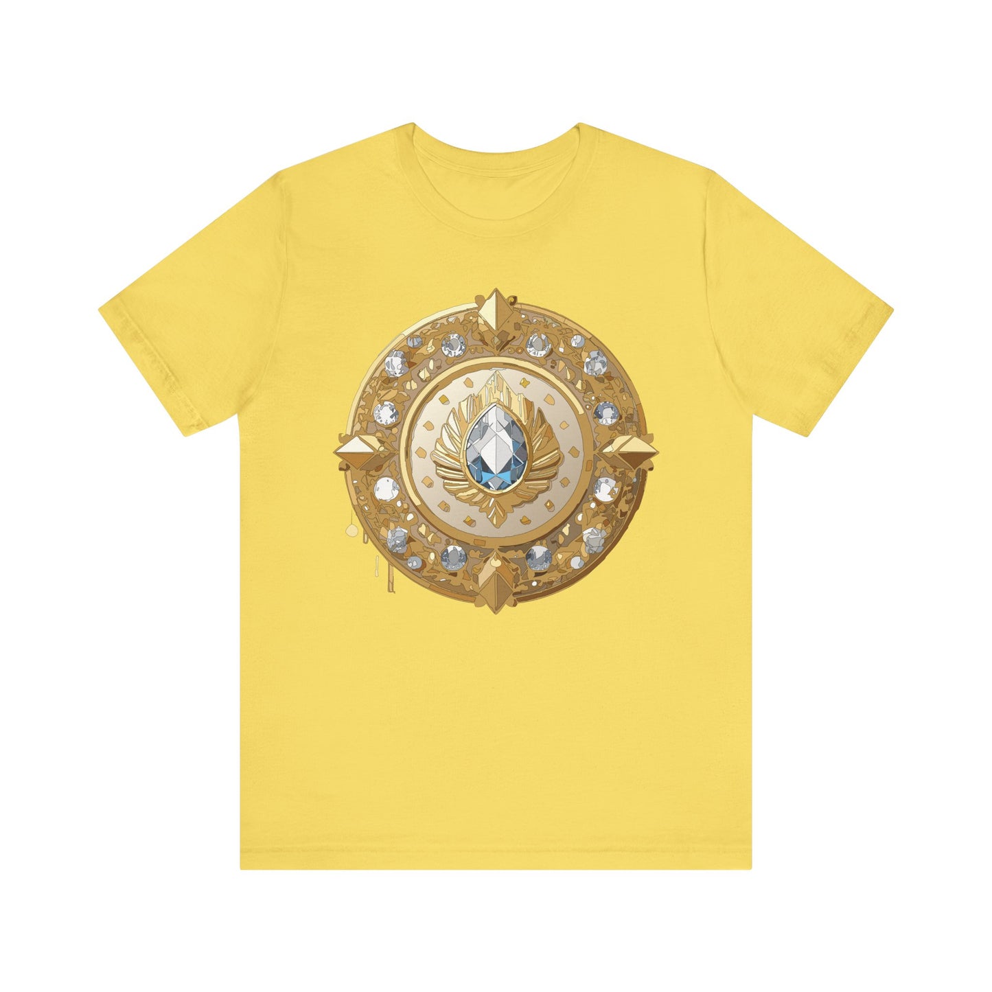 Medallion Shirt, Shirt with Medallion, Tee Shirt with Medal