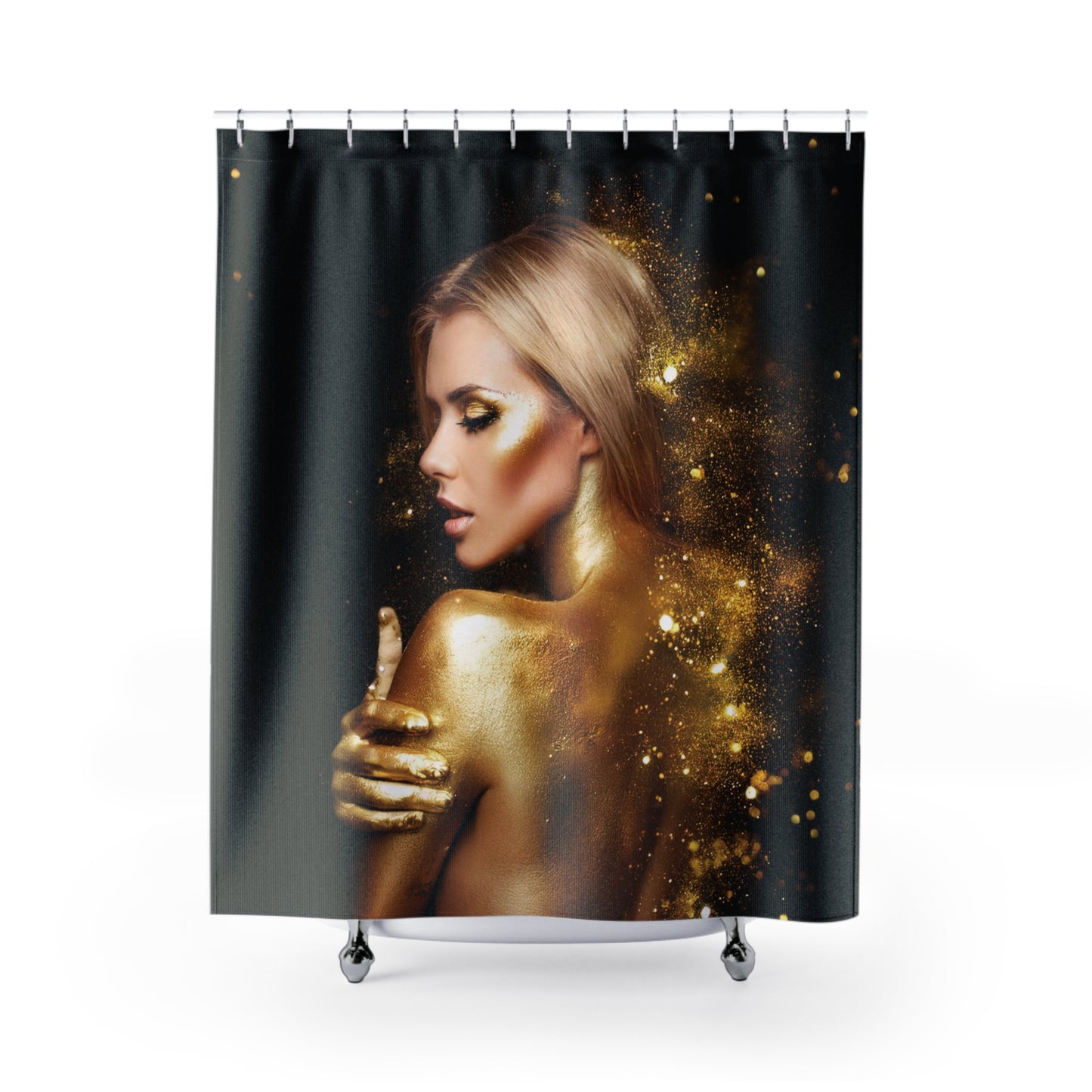 Woman Shower Curtain