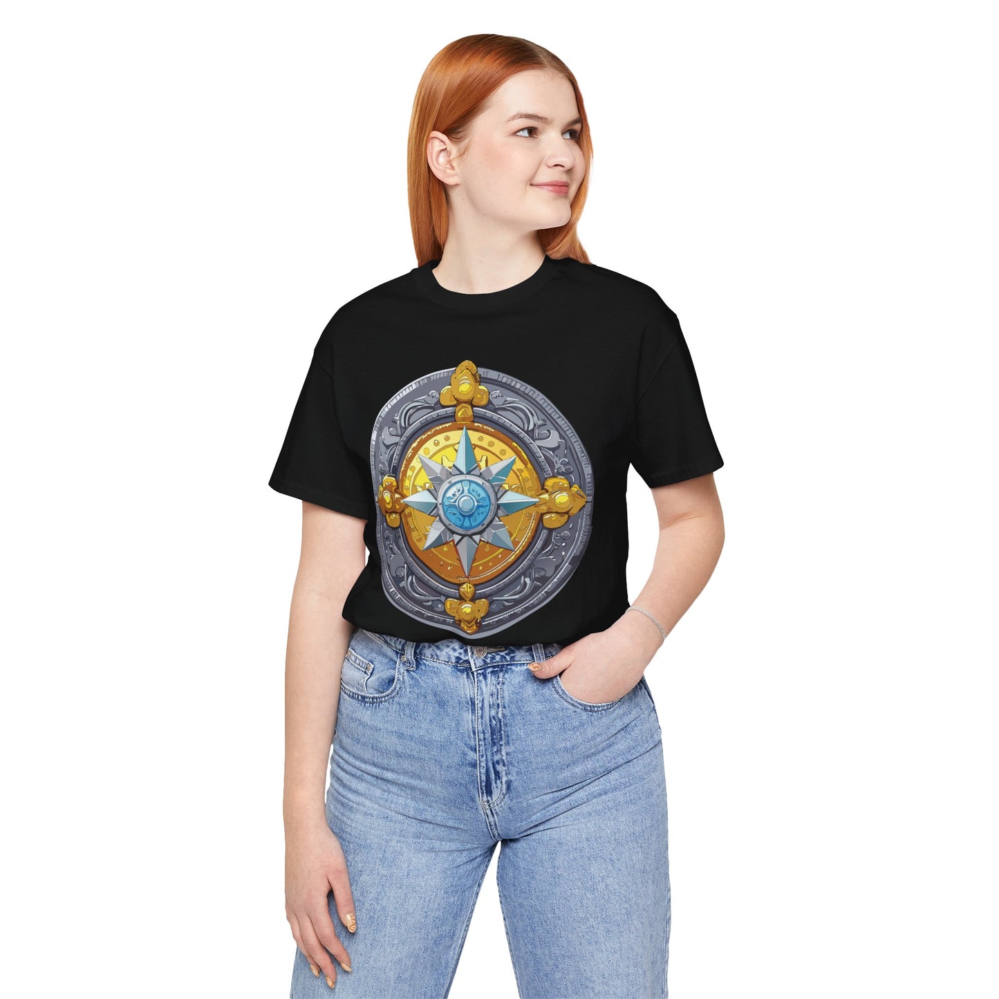 Coin Shirt, Shirt with Coin, Tee Shirt with Gold Coin, Shirt with Antique Coin