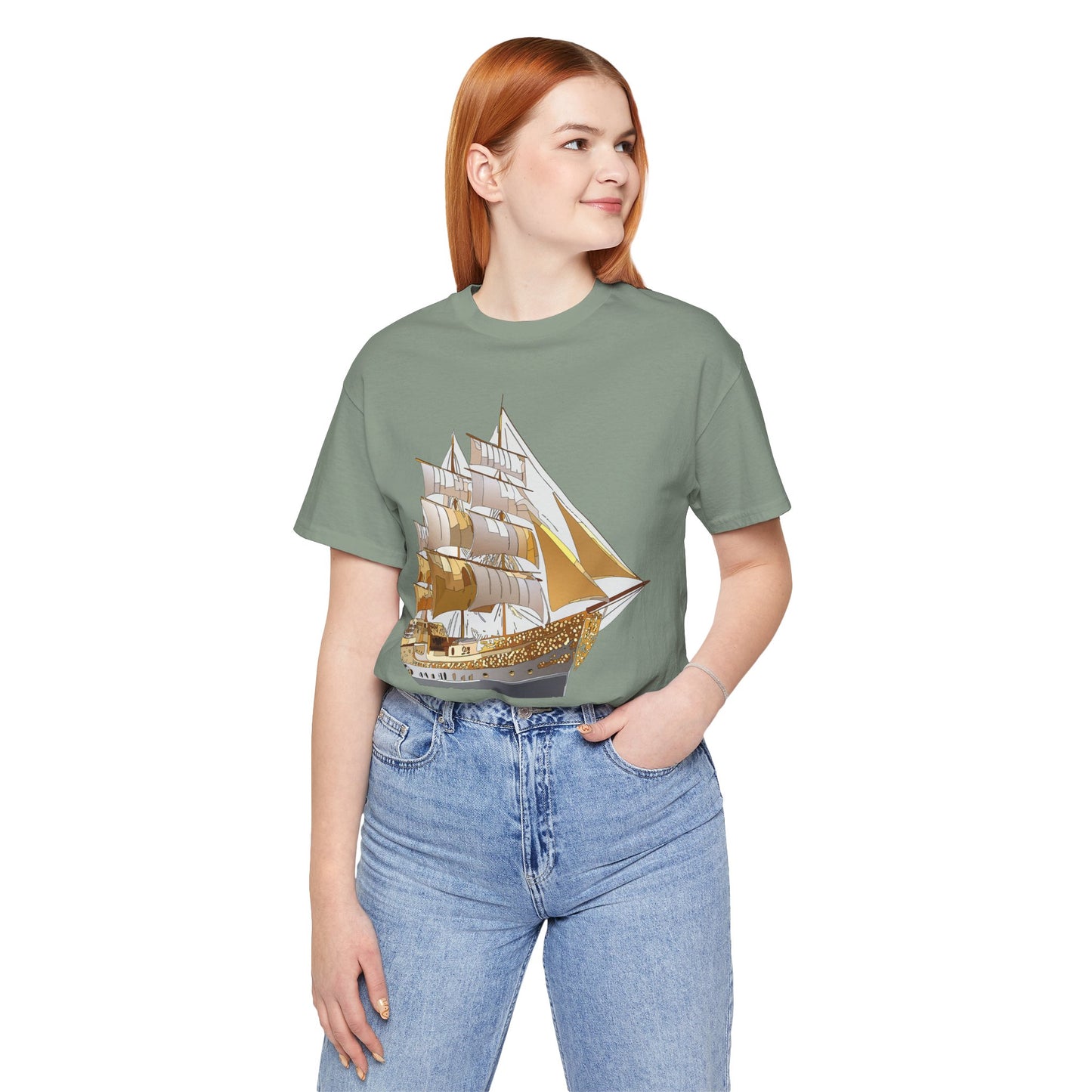 Ship Shirt, Shirt with Ship, Tee shirt with Ship