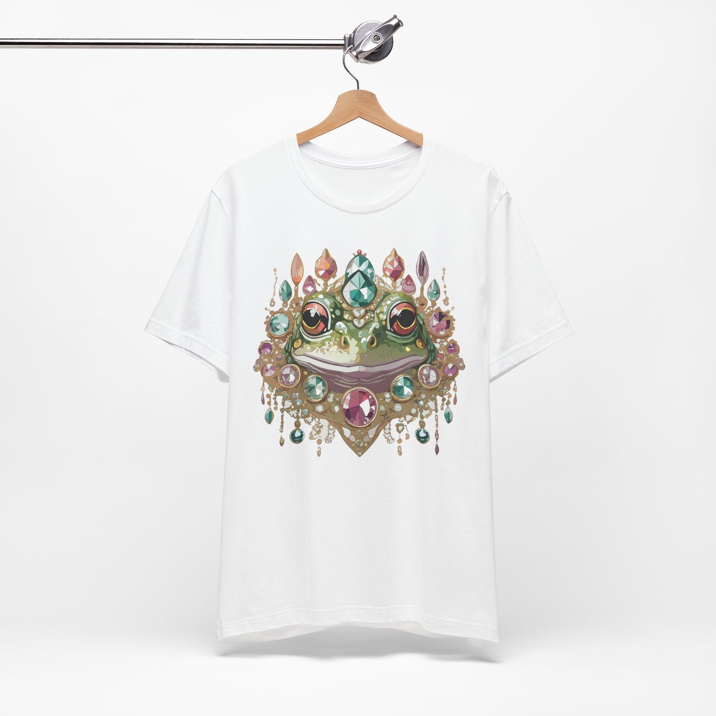 Animal Shirt, Shirt with Animal, Tee Shirt with Gold Animal Medal, Shirt with Antique Animal Medallion