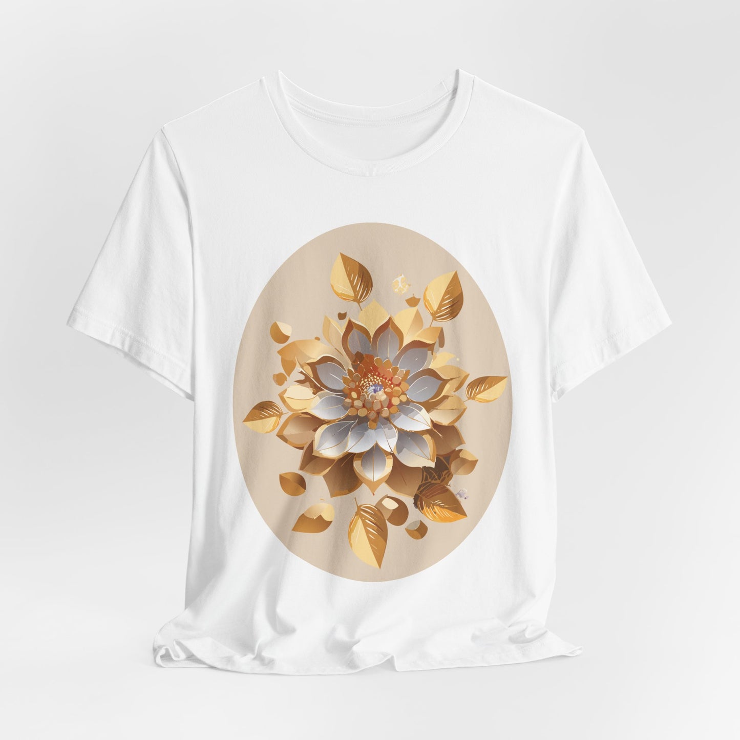 Floral Shirt, Flower Shirt, Tee Shirt with Antique Flower