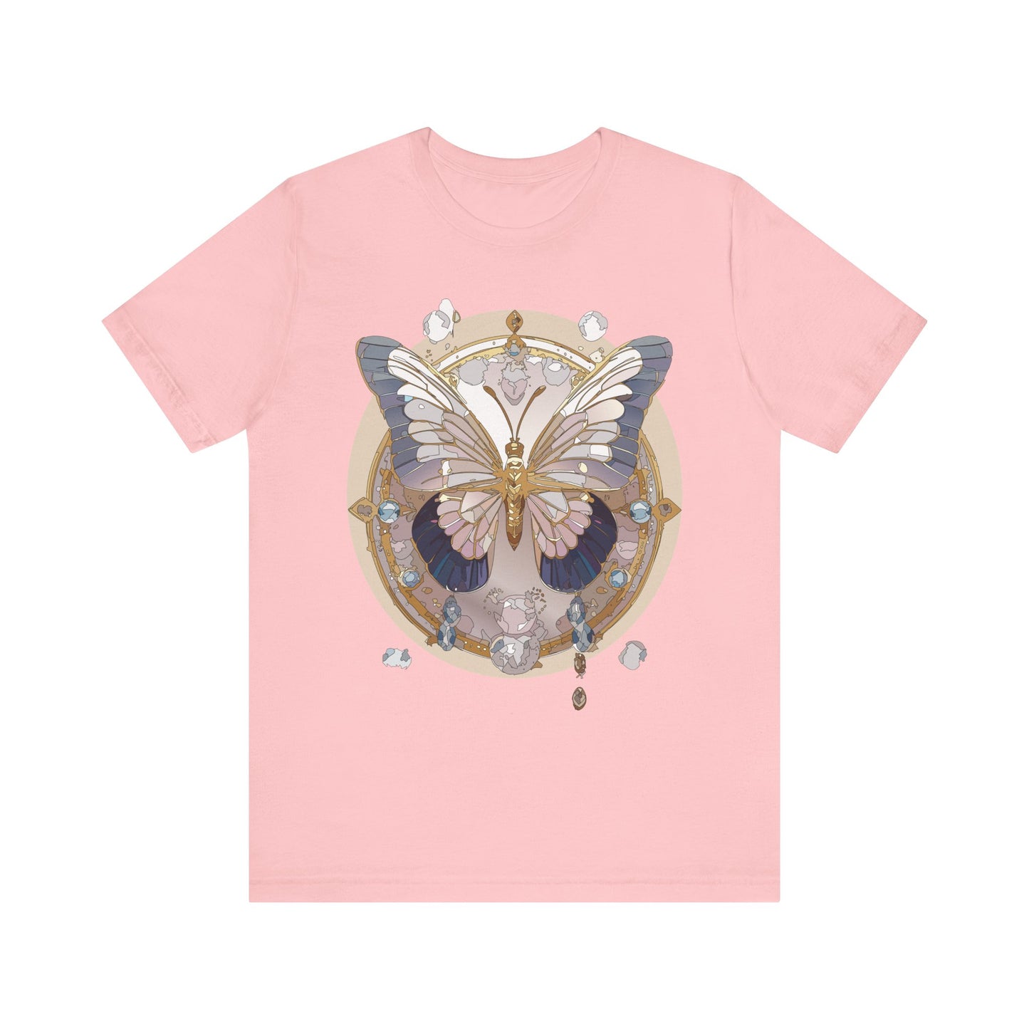Butterfly Shirt, Shirt with Butterfly, Tee Shirt with Antique Butterfly