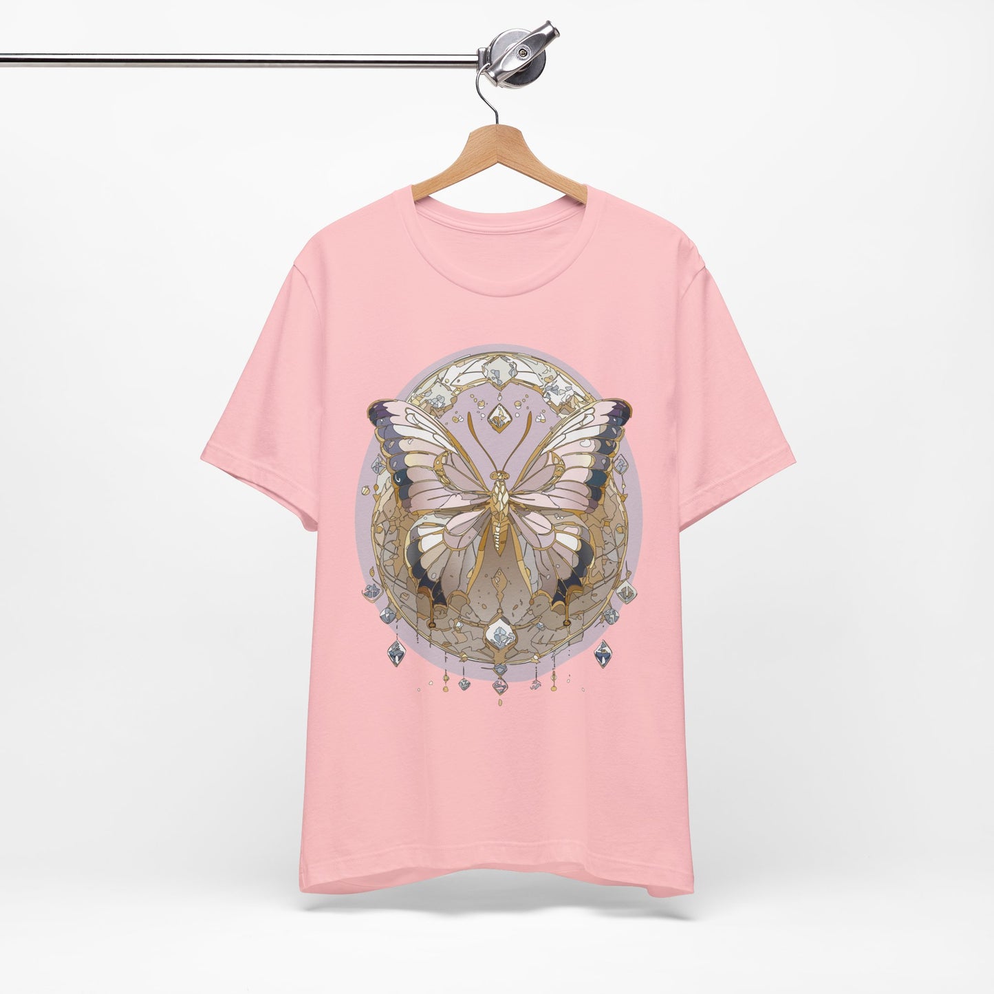 Butterfly Shirt, Shirt with Butterfly, Tee Shirt with Antique Butterfly