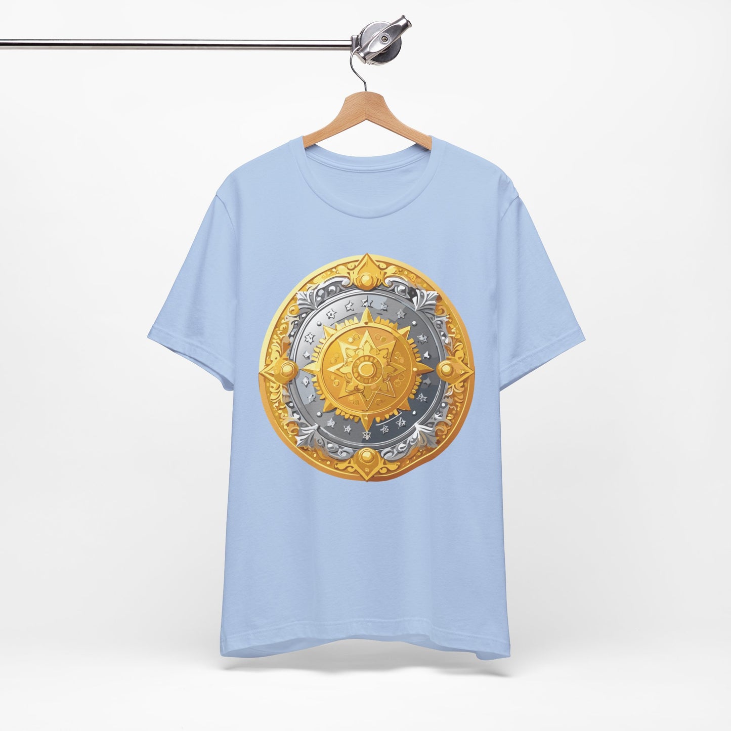 Coin Shirt, Shirt with Coin, Tee Shirt with Gold Coin, Shirt with Antique Coin