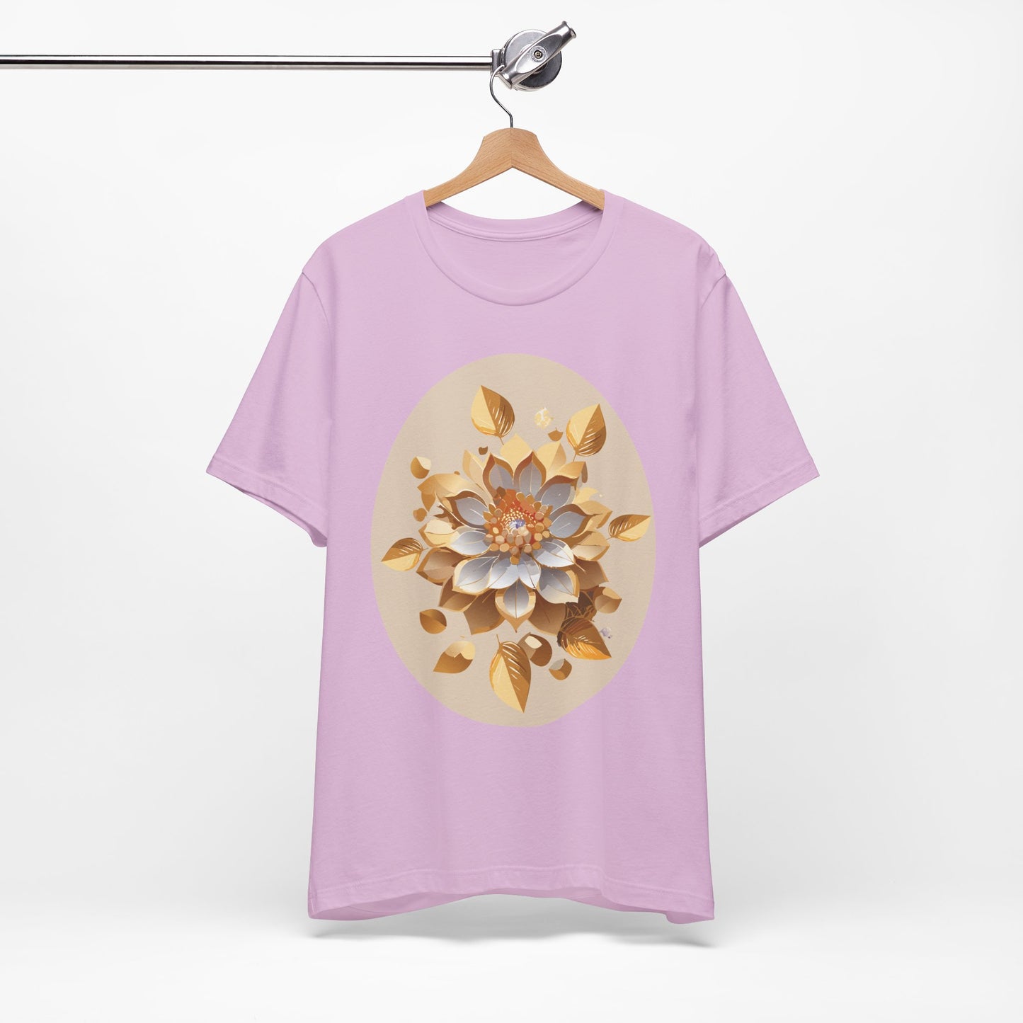 Floral Shirt, Flower Shirt, Tee Shirt with Antique Flower