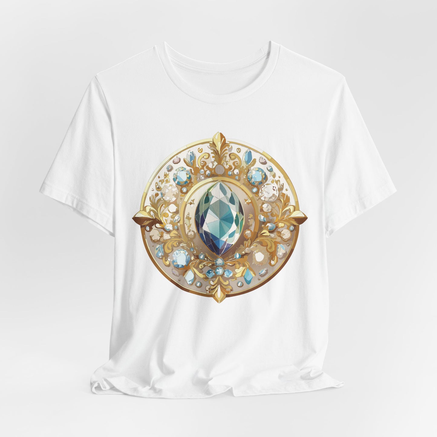 Medallion Shirt, Shirt with Medallion, Tee Shirt with Medal