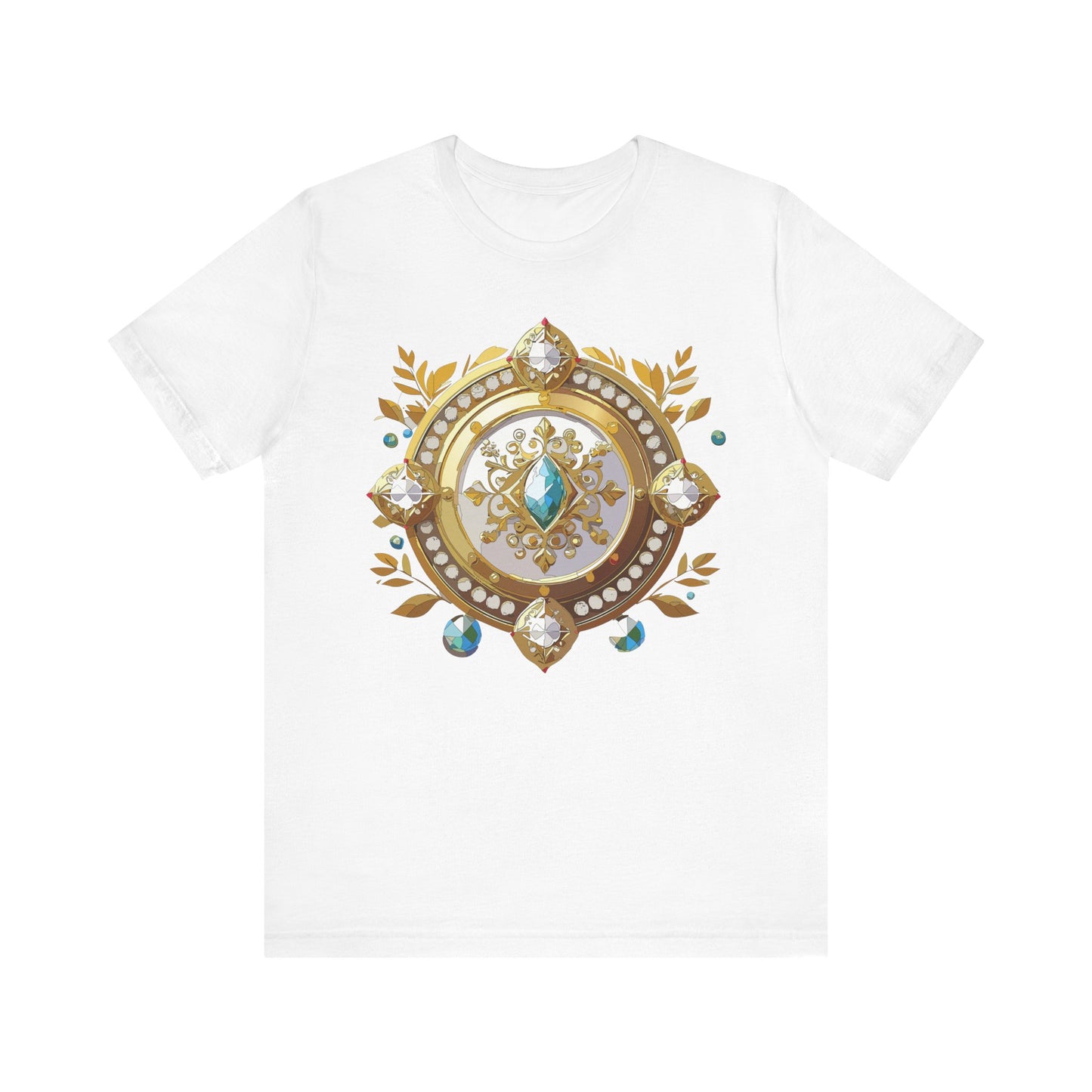 Medallion Shirt, Shirt with Medallion, Tee Shirt with Medal