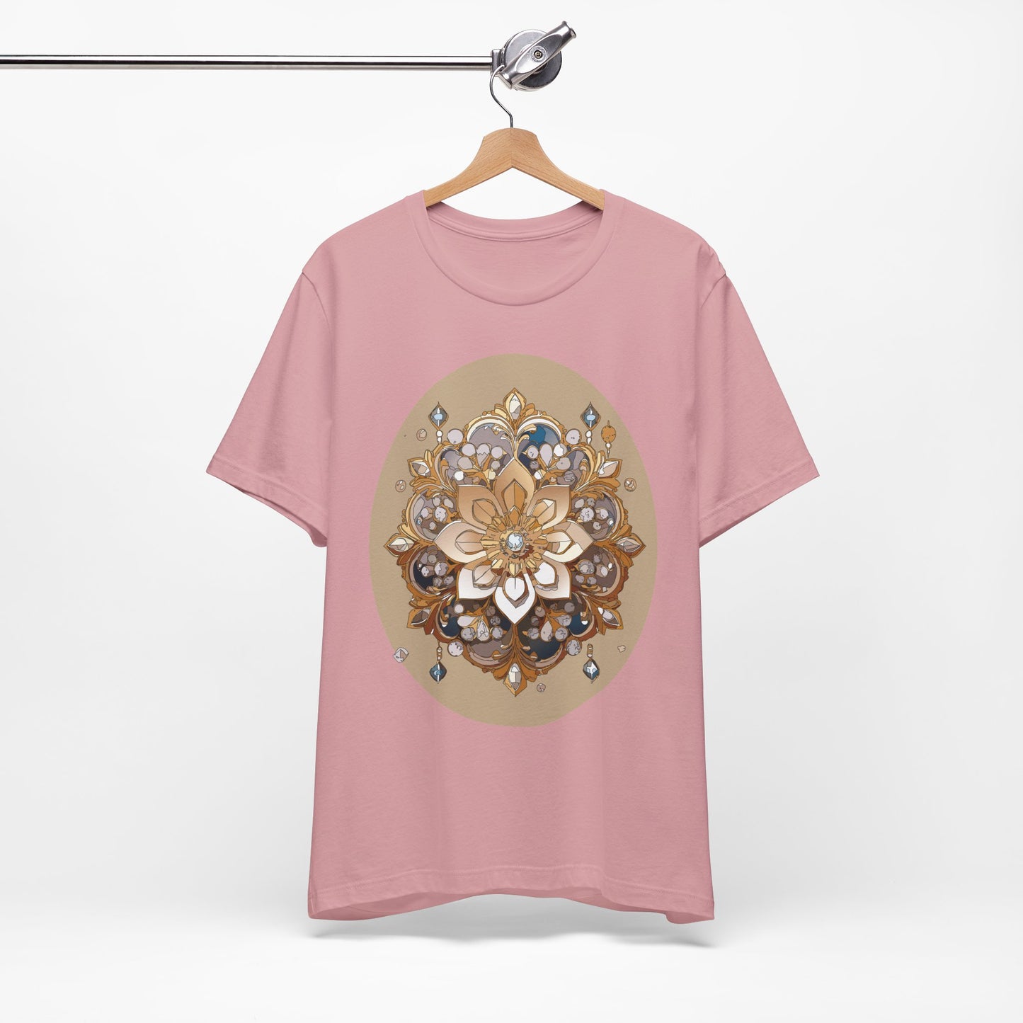 Floral Shirt, Flower Shirt, Tee Shirt with Antique Flower