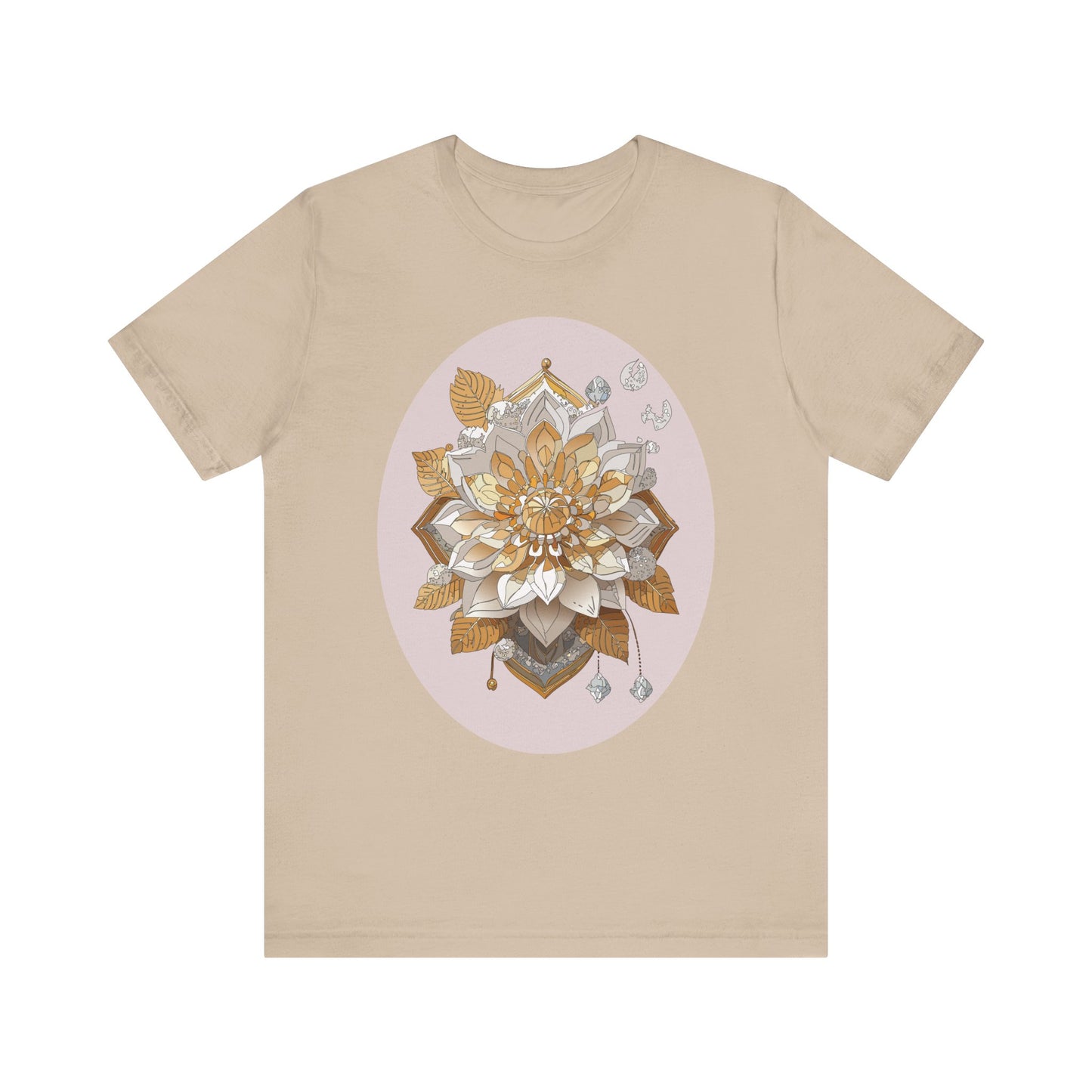 Floral Shirt, Flower Shirt, Tee Shirt with Antique Flower