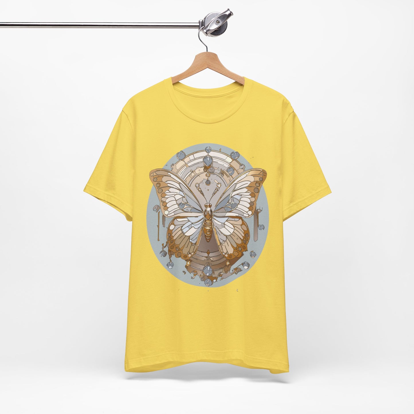 Butterfly Shirt, Shirt with Butterfly, Tee Shirt with Antique Butterfly