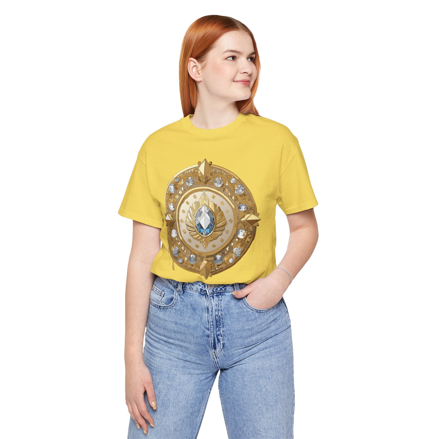 Medallion Shirt, Shirt with Medallion, Tee Shirt with Medal