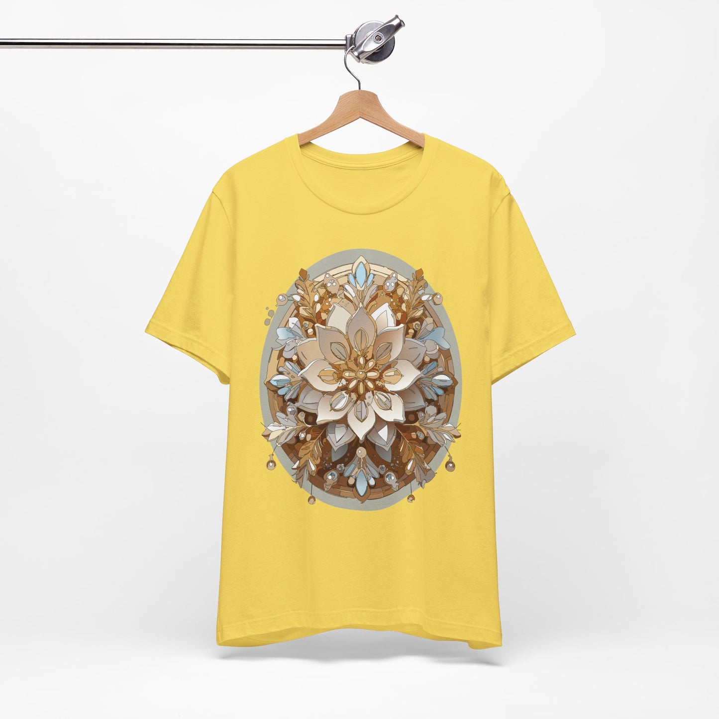 Floral Shirt, Flower Shirt, Tee Shirt with Antique Flower