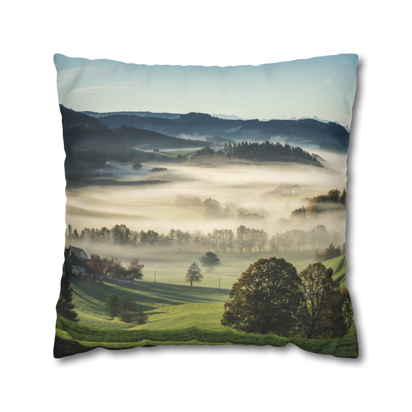 Landscape Pillow Cover