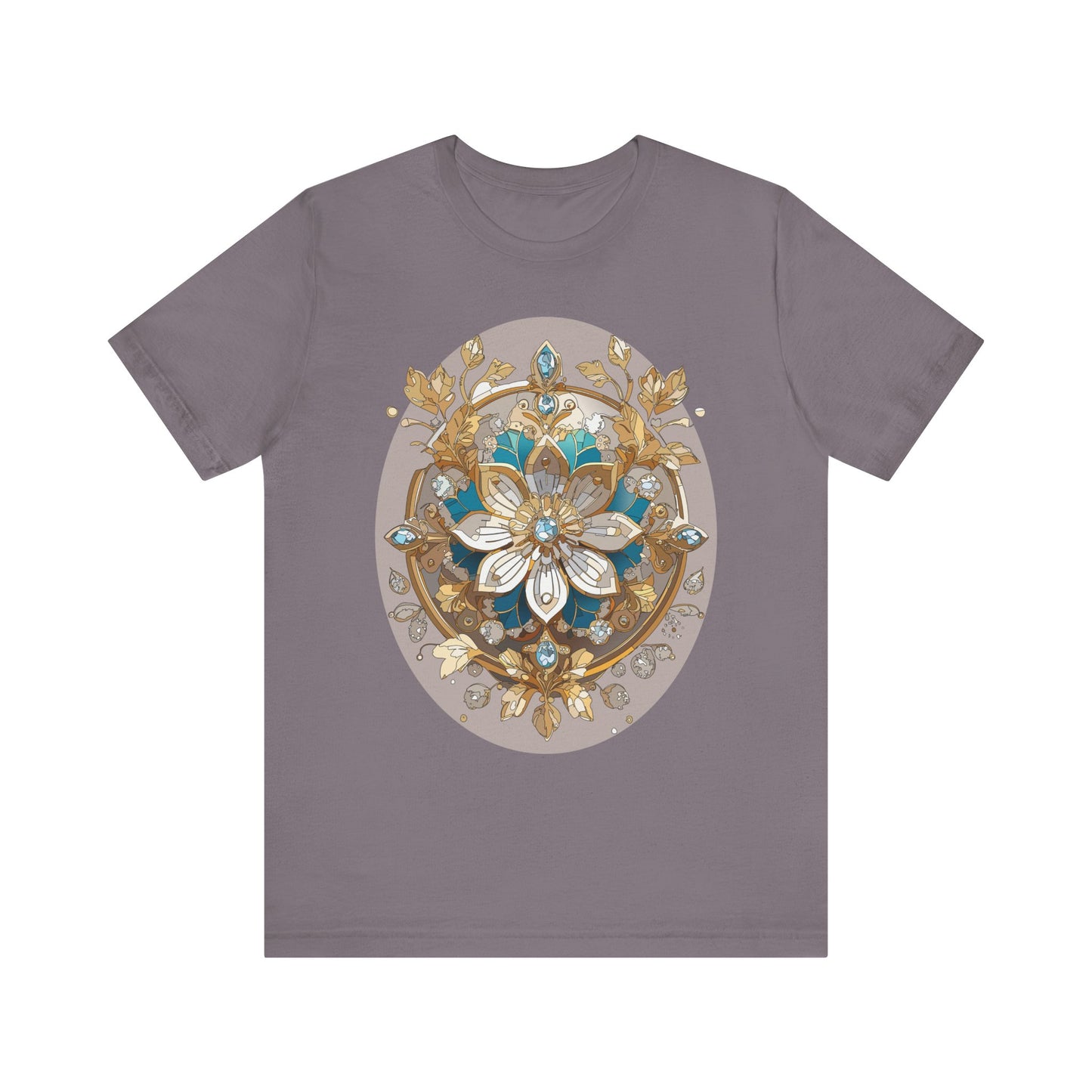 Floral Shirt, Flower Shirt, Tee Shirt with Antique Flower