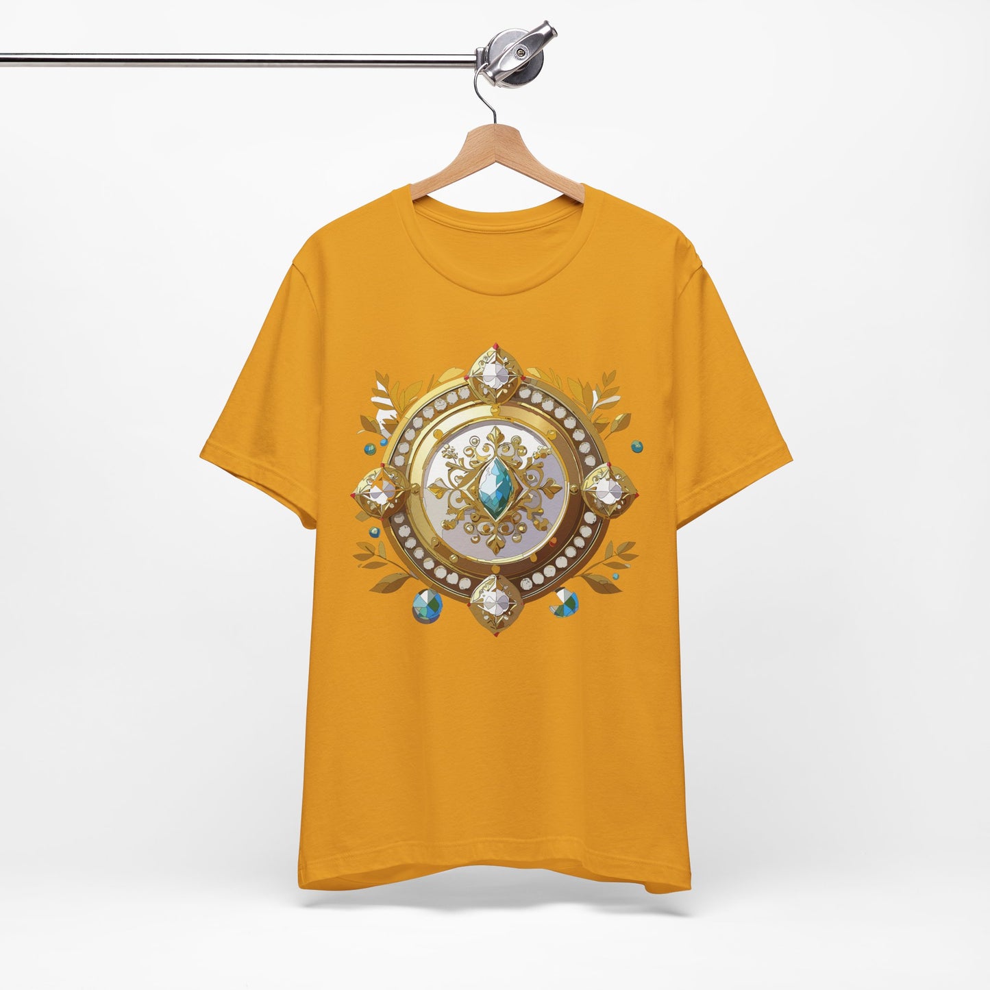 Medallion Shirt, Shirt with Medallion, Tee Shirt with Medal