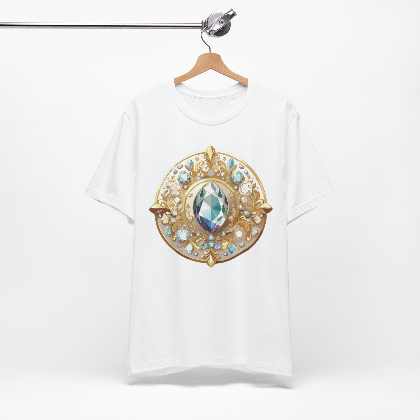Medallion Shirt, Shirt with Medallion, Tee Shirt with Medal
