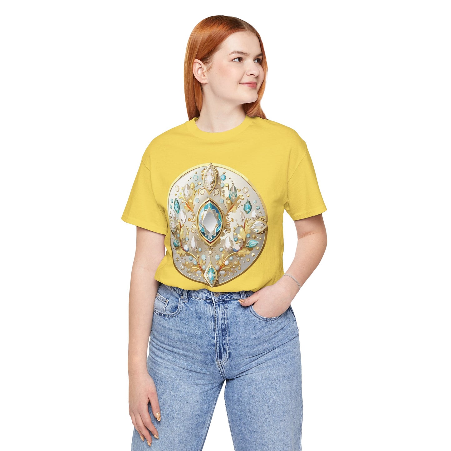 Medallion Shirt, Shirt with Medallion, Tee Shirt with Medal