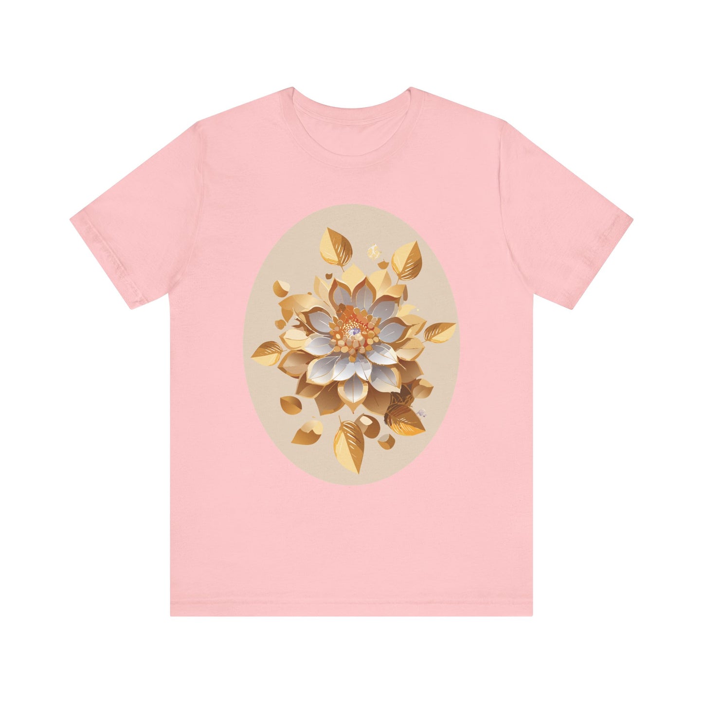 Floral Shirt, Flower Shirt, Tee Shirt with Antique Flower